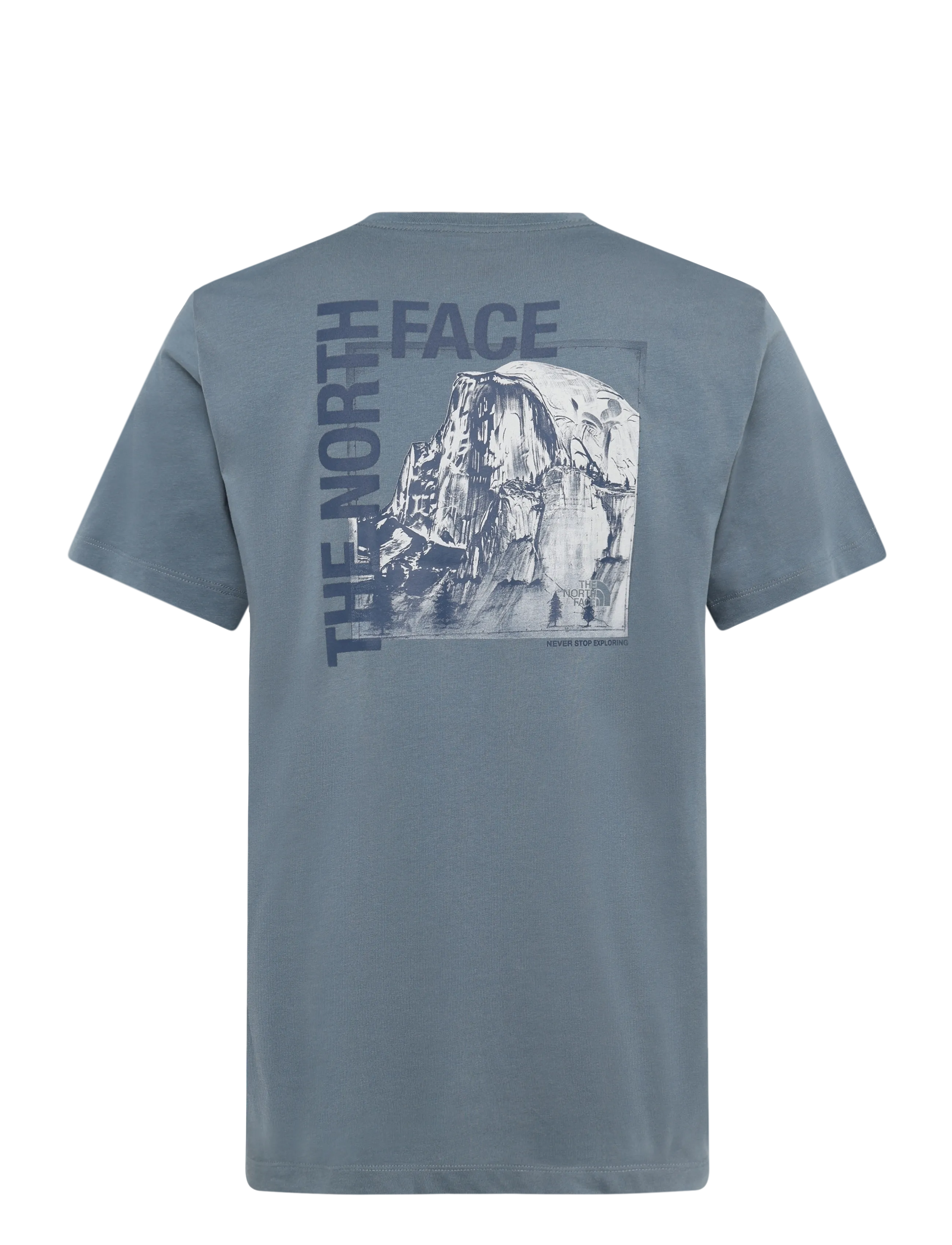 The North Face - M HALF DOME PHOTO REG SS TEE-GRAPHIC - oberteile - granite grey - 2