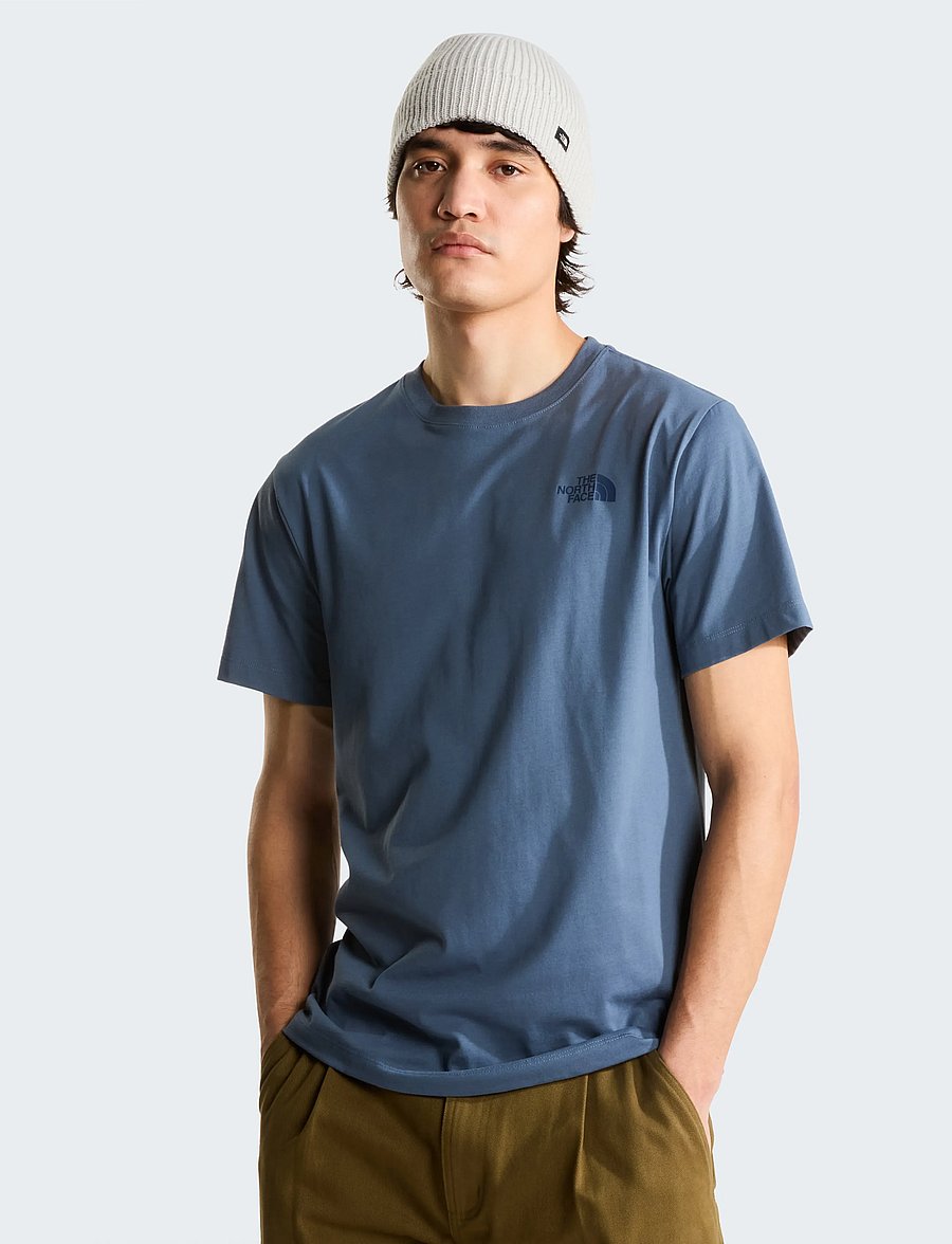 The North Face - M HALF DOME PHOTO REG SS TEE-GRAPHIC - oberteile & t-shirts - granite grey - 3