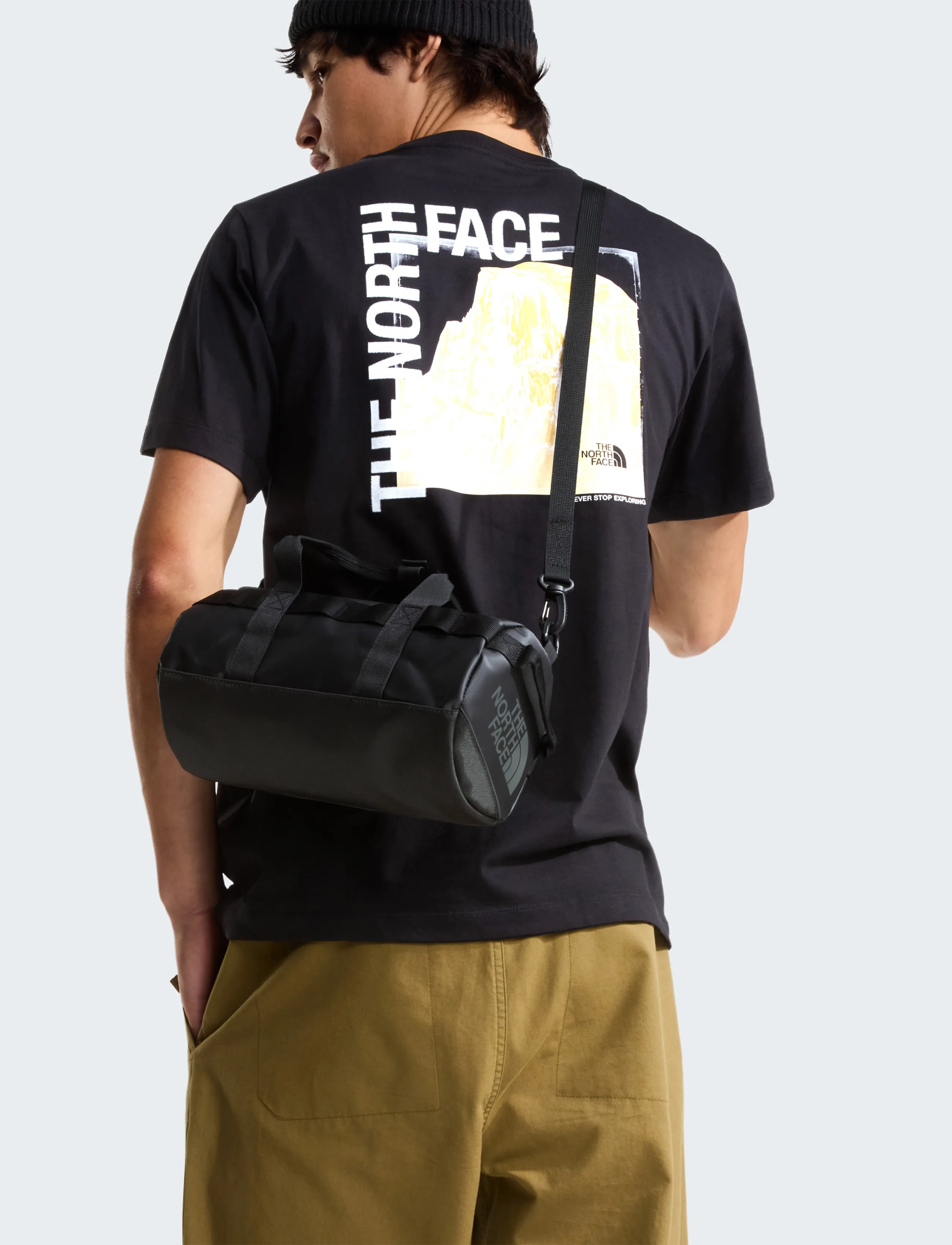 The North Face M HALF DOME PHOTO REG SS TEE-GRAPHIC - Streetstyle - TNF BLACK / black