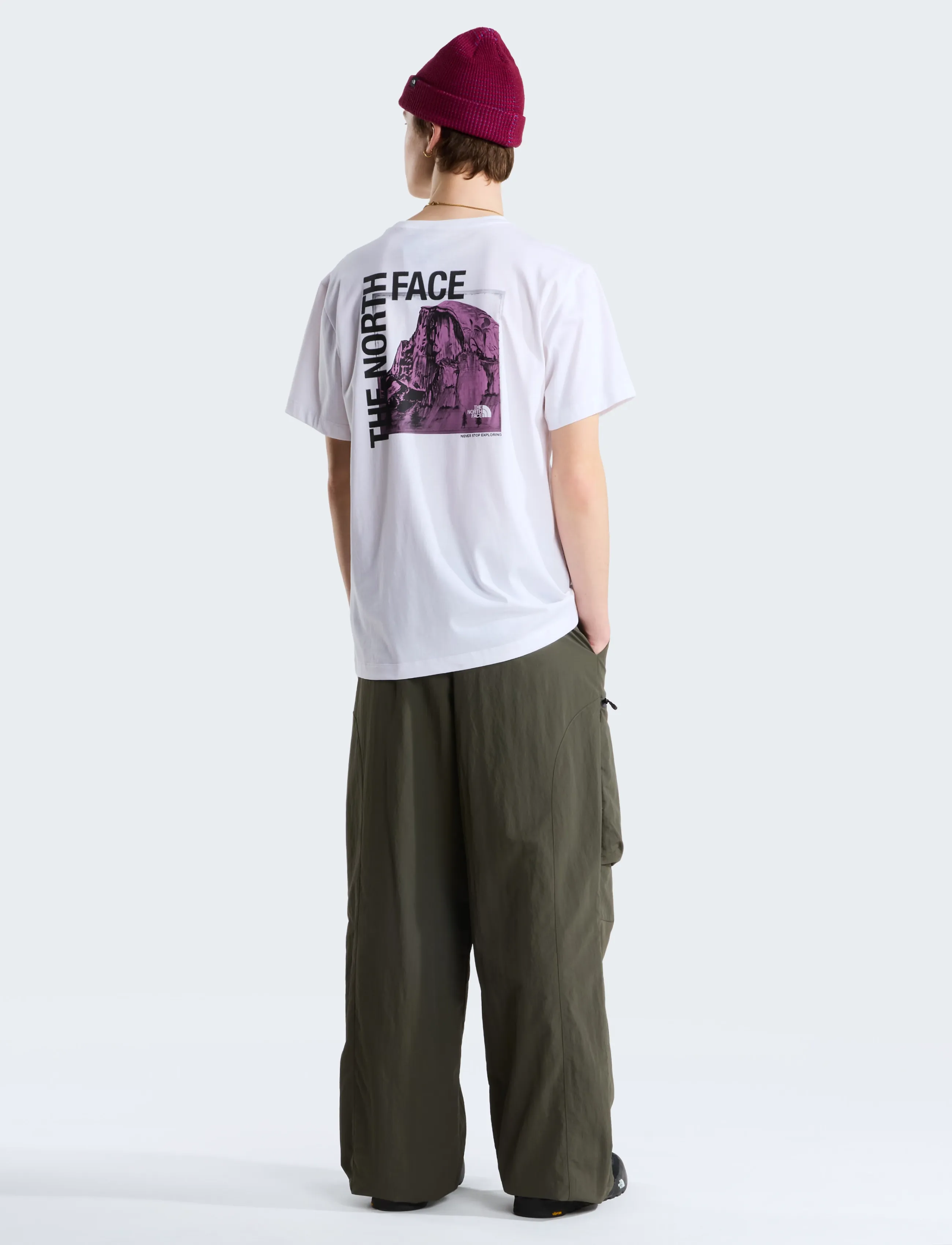 The North Face - M HALF DOME PHOTO REG SS TEE-GRAPHIC - t-shirts - tnf white - 3