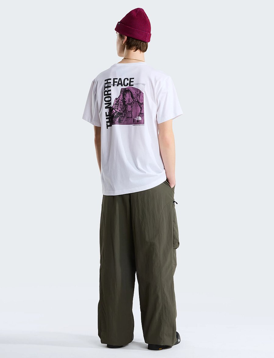 The North Face - M HALF DOME PHOTO REG SS TEE-GRAPHIC - oberteile & t-shirts - tnf white - 4