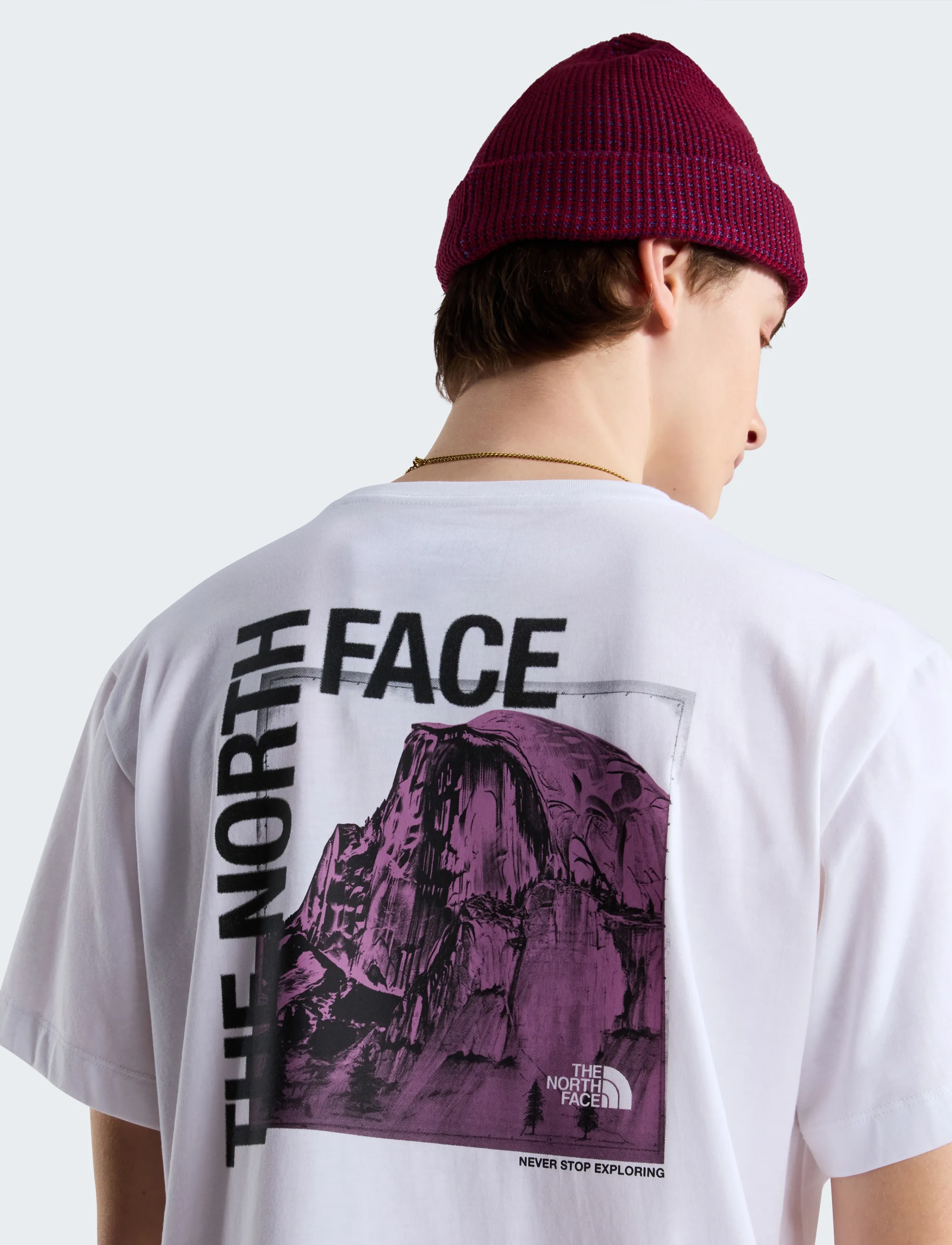The North Face - M HALF DOME PHOTO REG SS TEE-GRAPHIC - t-shirts - tnf white - 5