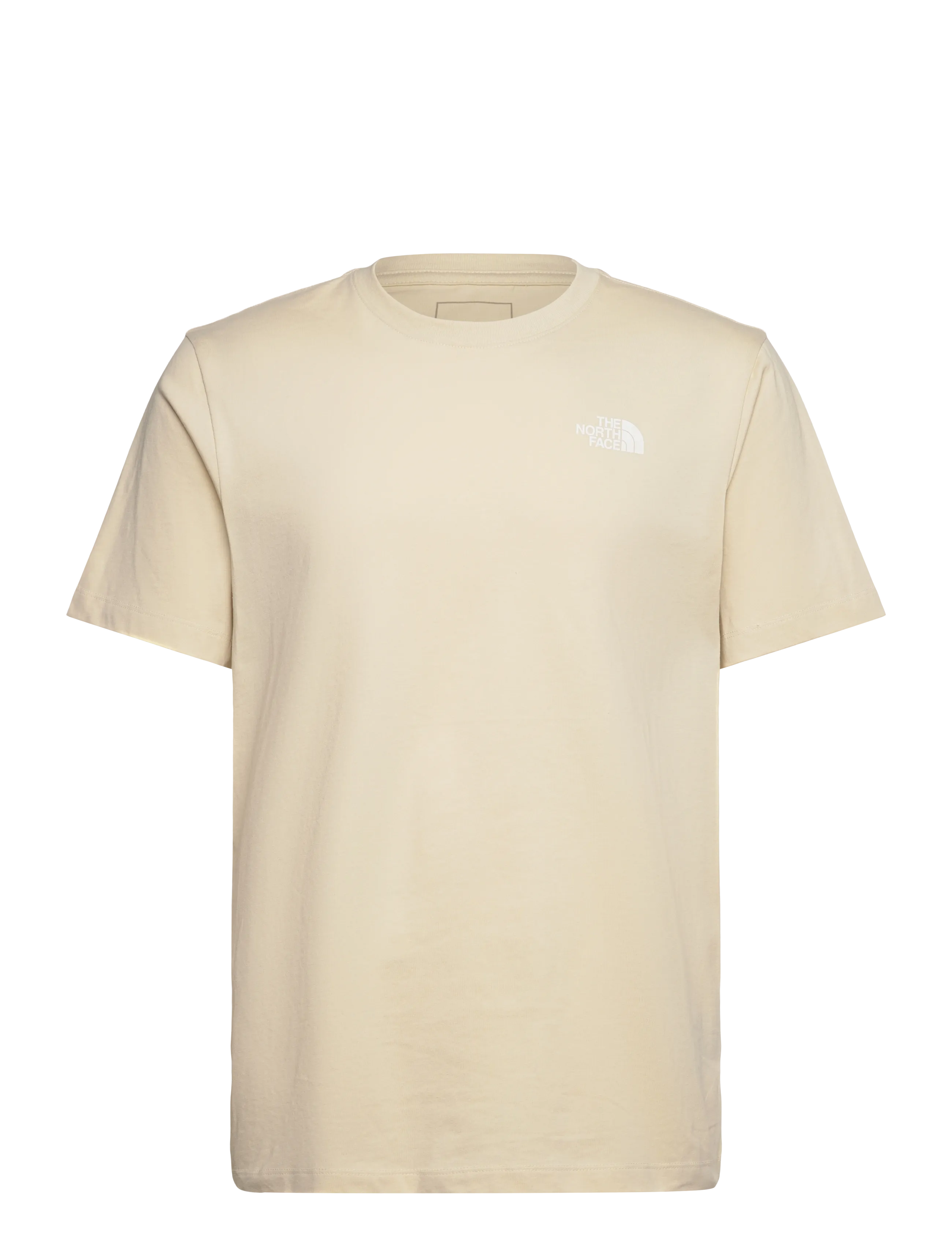 The North Face M BOX NSE CELEBRATION REGULAR SHORT SLEE - Clothing - DESERT STONE / beige
