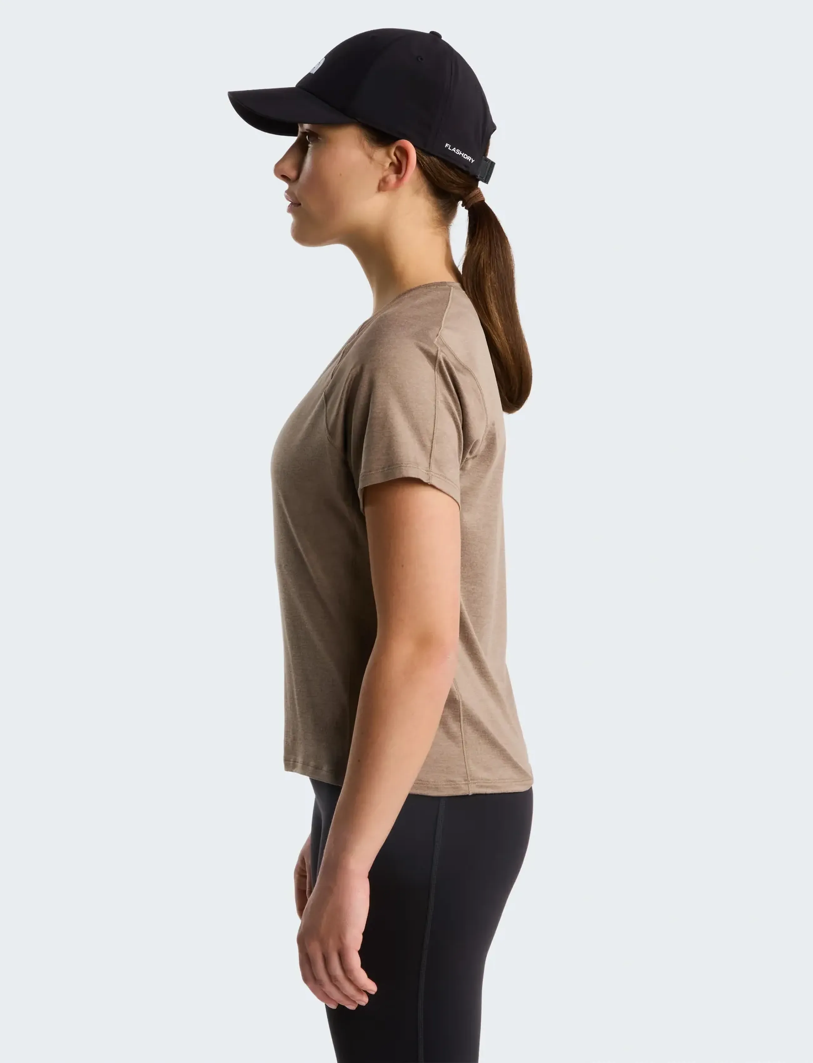 The North Face - W JAIDA SS TEE - t-shirts - garnet light heather - 4