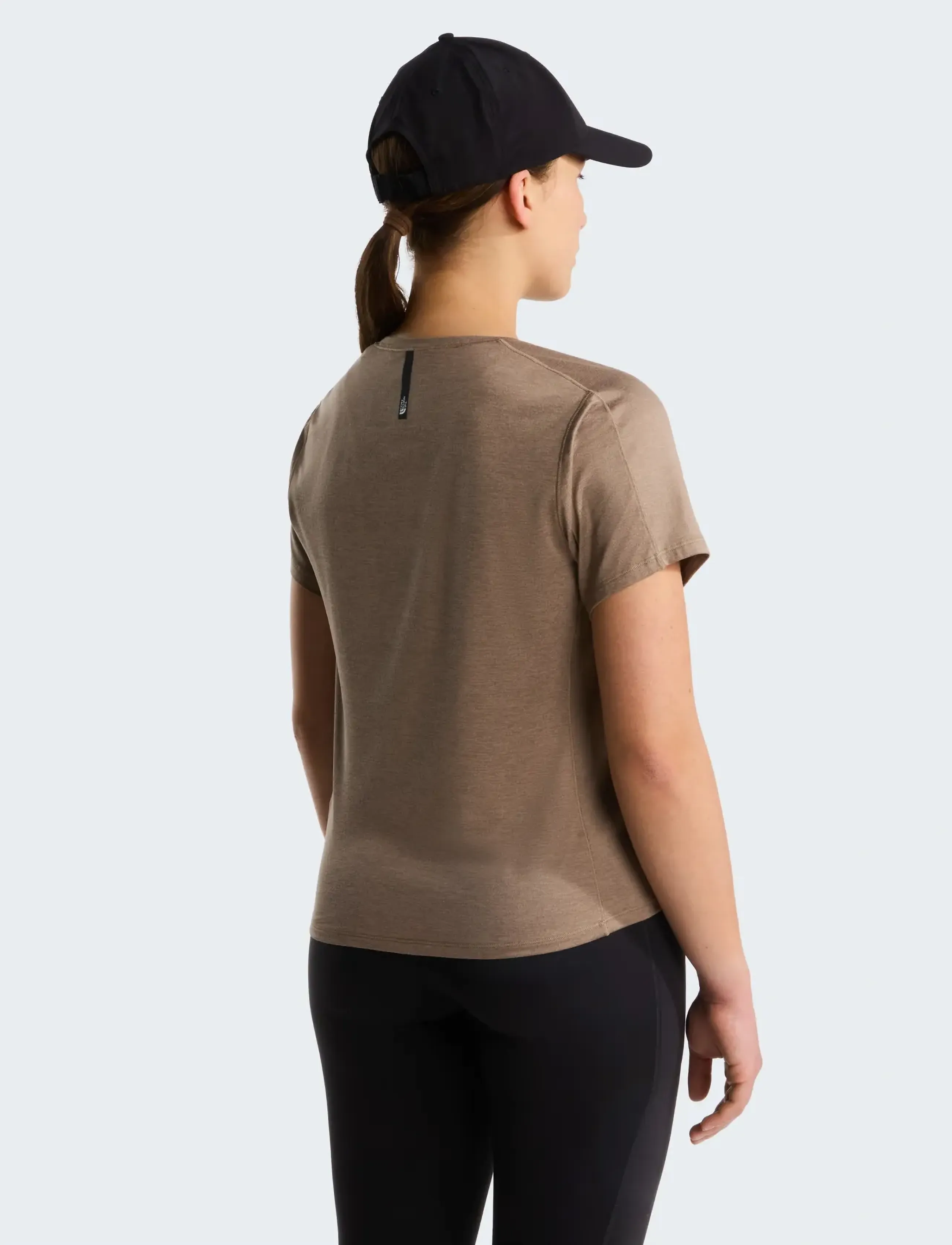 The North Face - W JAIDA SS TEE - t-shirts - garnet light heather - 5