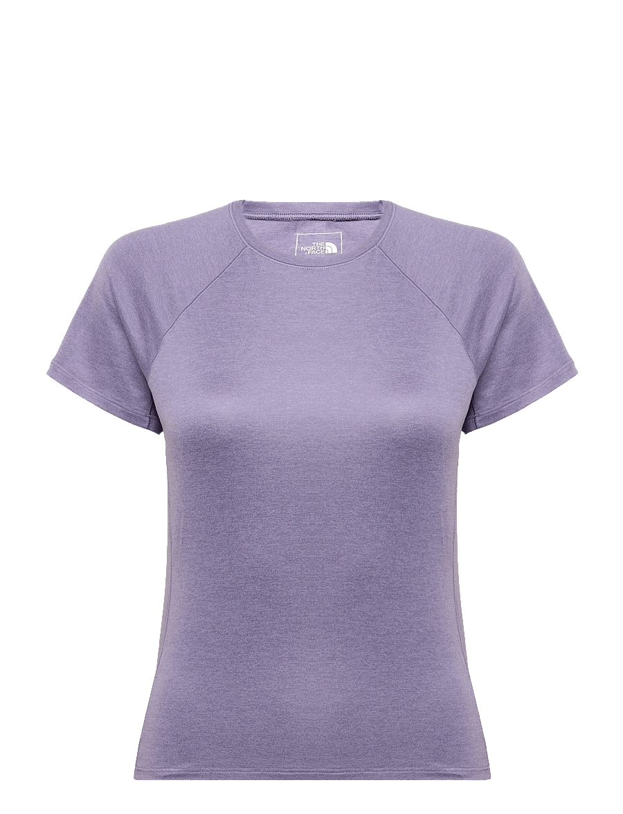 The North Face - W JAIDA SS TEE - t-särgid - grounded plum light hea - 1