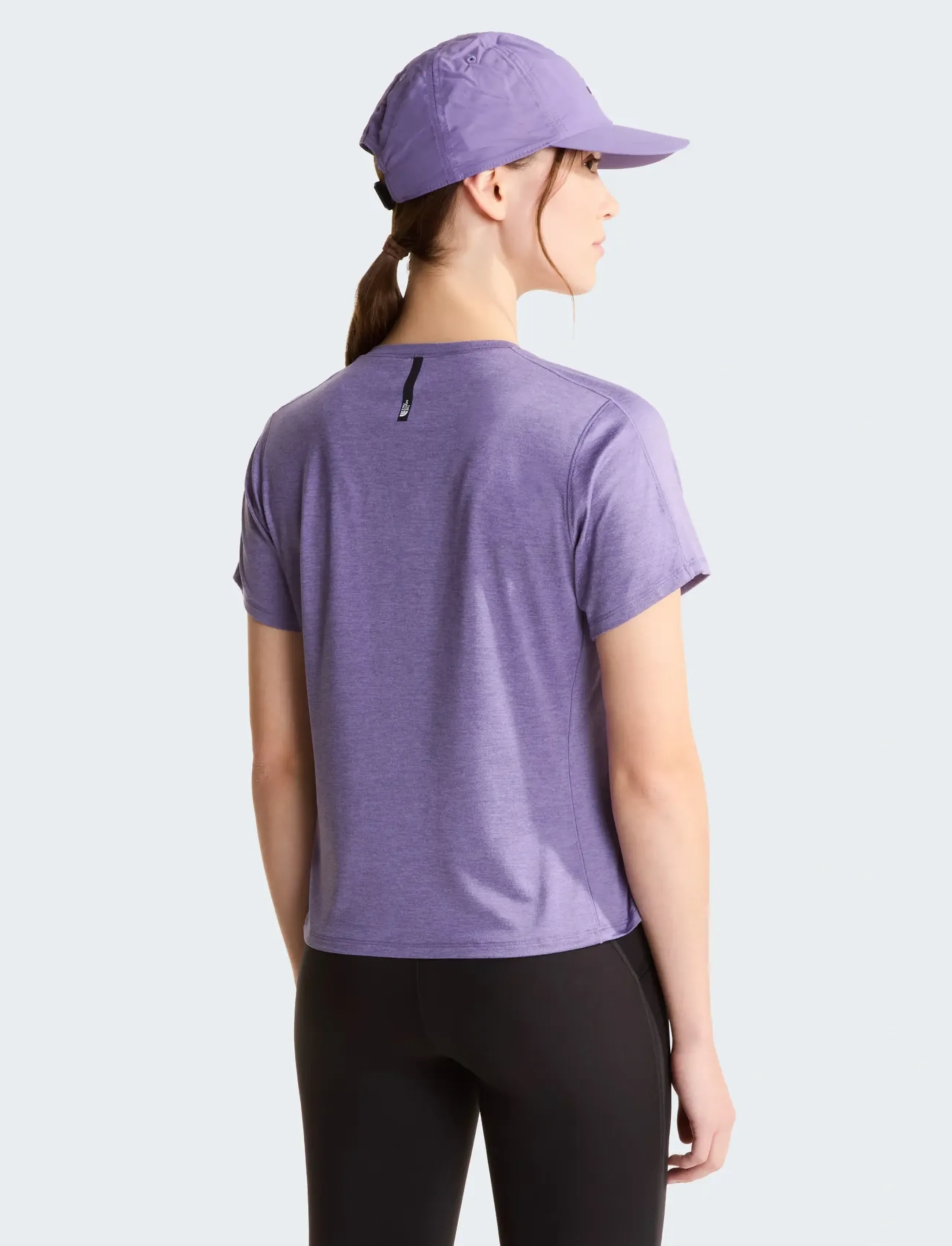 The North Face - W JAIDA SS TEE - t-särgid - grounded plum light hea - 5