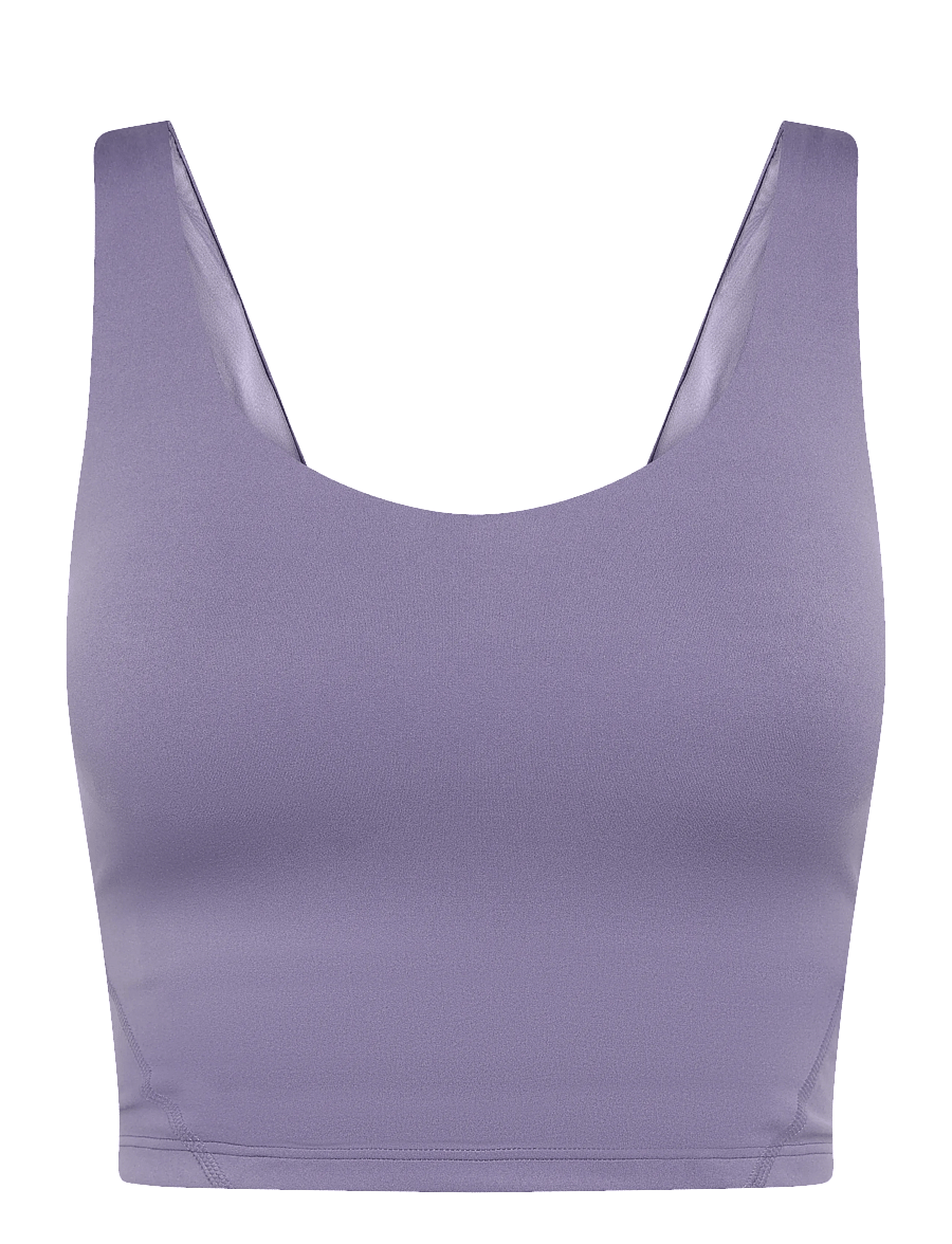 The North Face - W JAIDA LONG LINE BRA - spordi-rinnahoidjad - grounded plum - 1