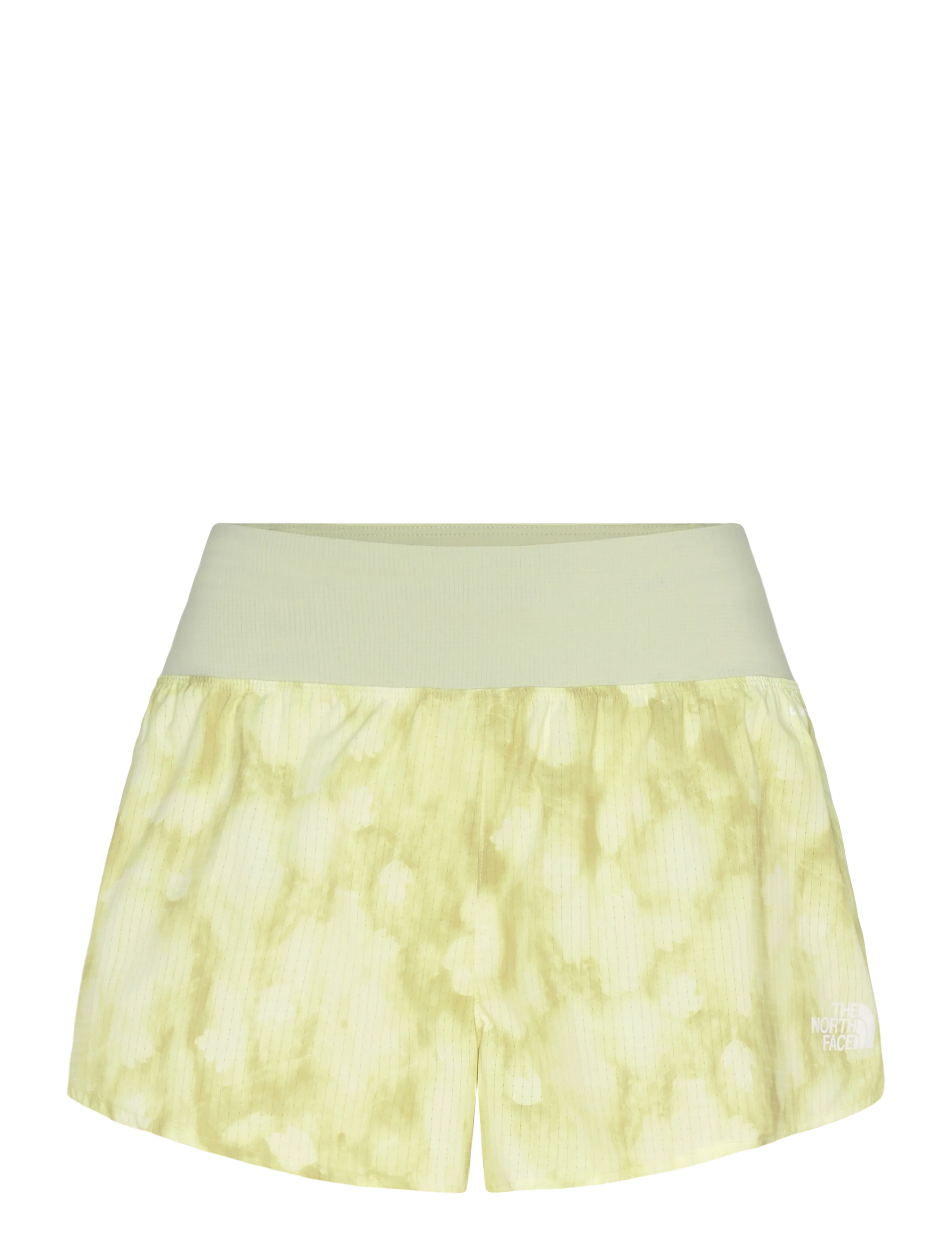The North Face W SUNRISER SHORT 3' - PRINT - Šorti - LEMON MIST DIFFUSED NAT / yellow