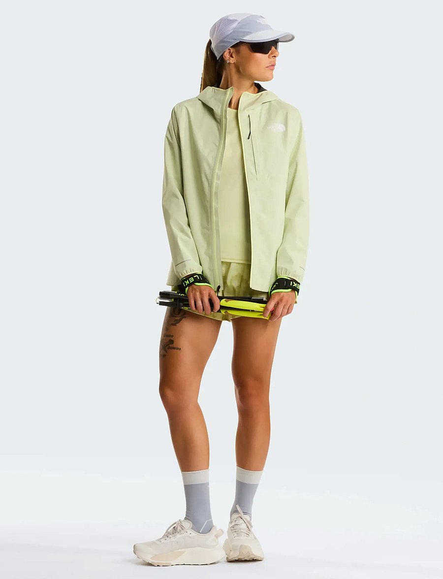 The North Face - W SUNRISER SHORT 3' - PRINT - lühikesed jooksupüksid - lemon mist diffused nat - 3