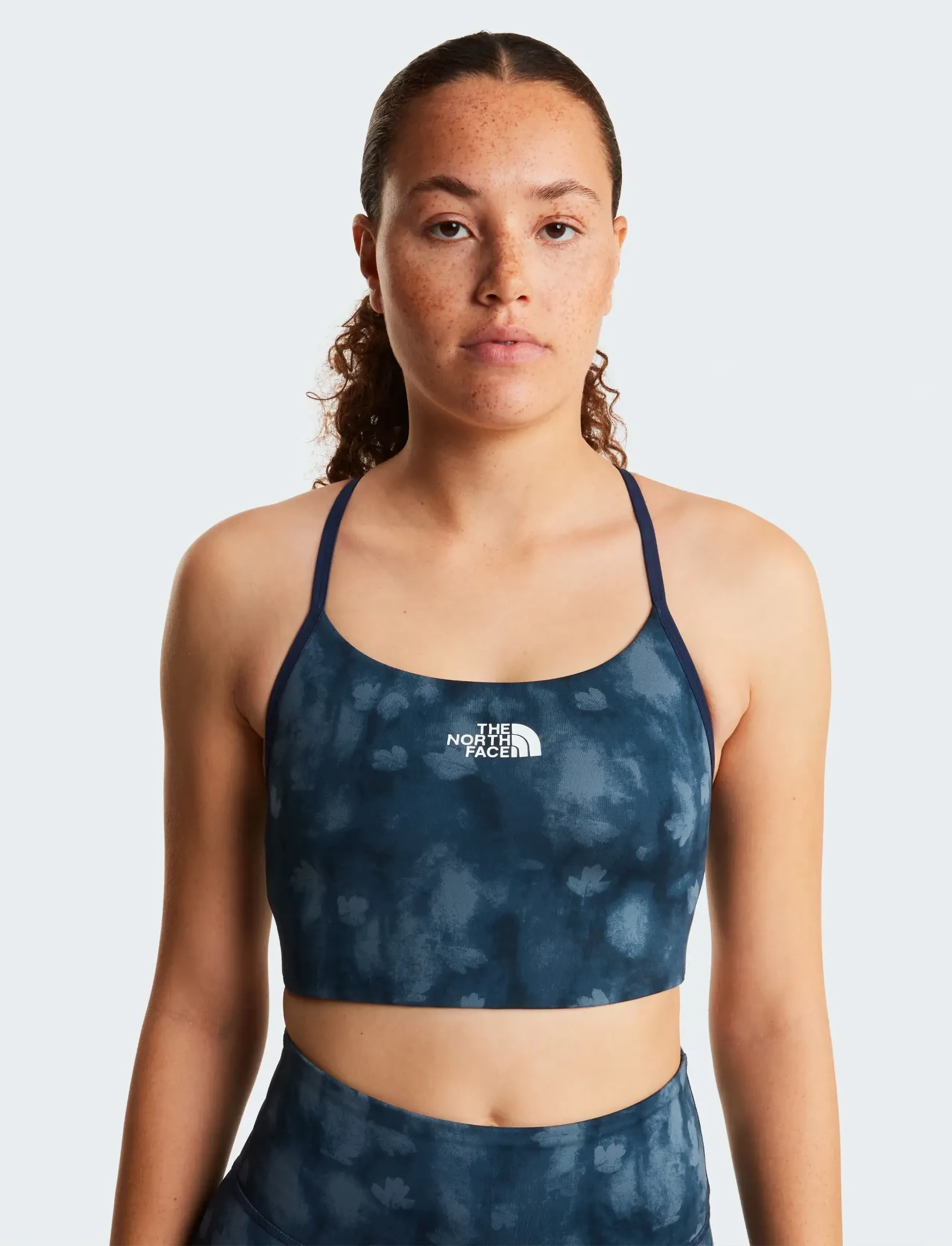 The North Face - W FLEX BRA - PRINT - sport-bhs - summit navy diffused na - 3