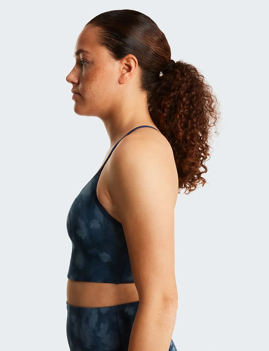 The North Face - W FLEX BRA - PRINT - sports bras - summit navy diffused na - 5