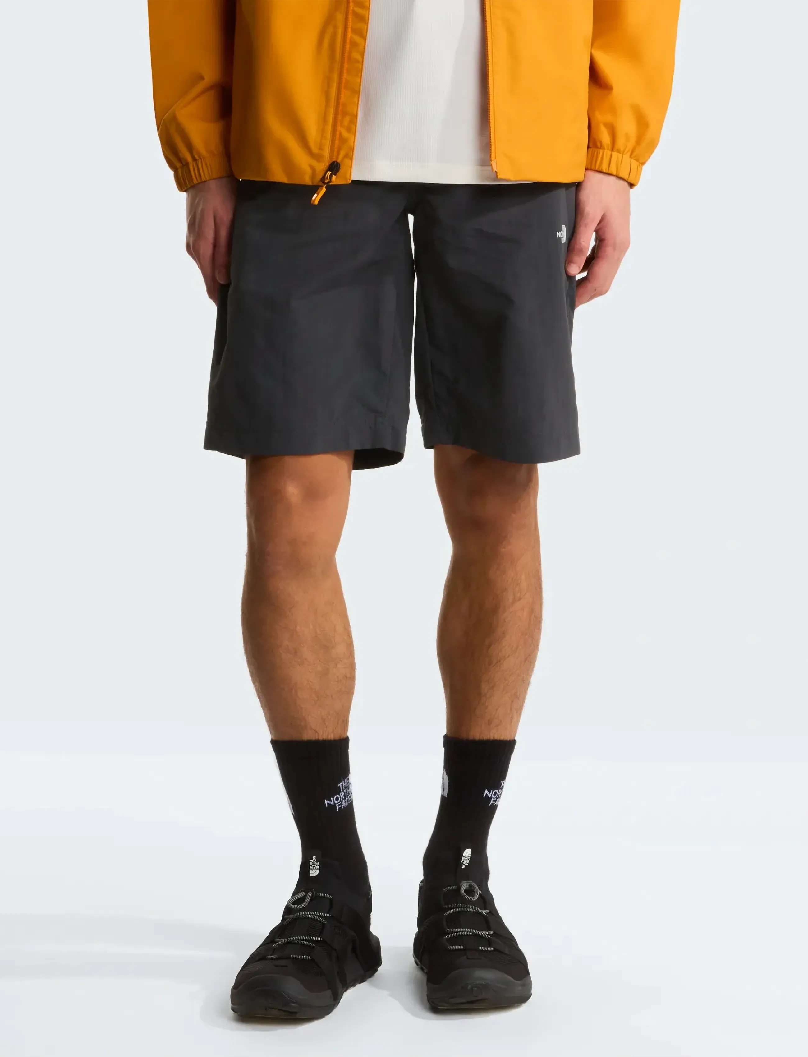The North Face M TANKEN SHORT - Lühikesed püksid - ASPHALT GREY/TNF BLACK / black