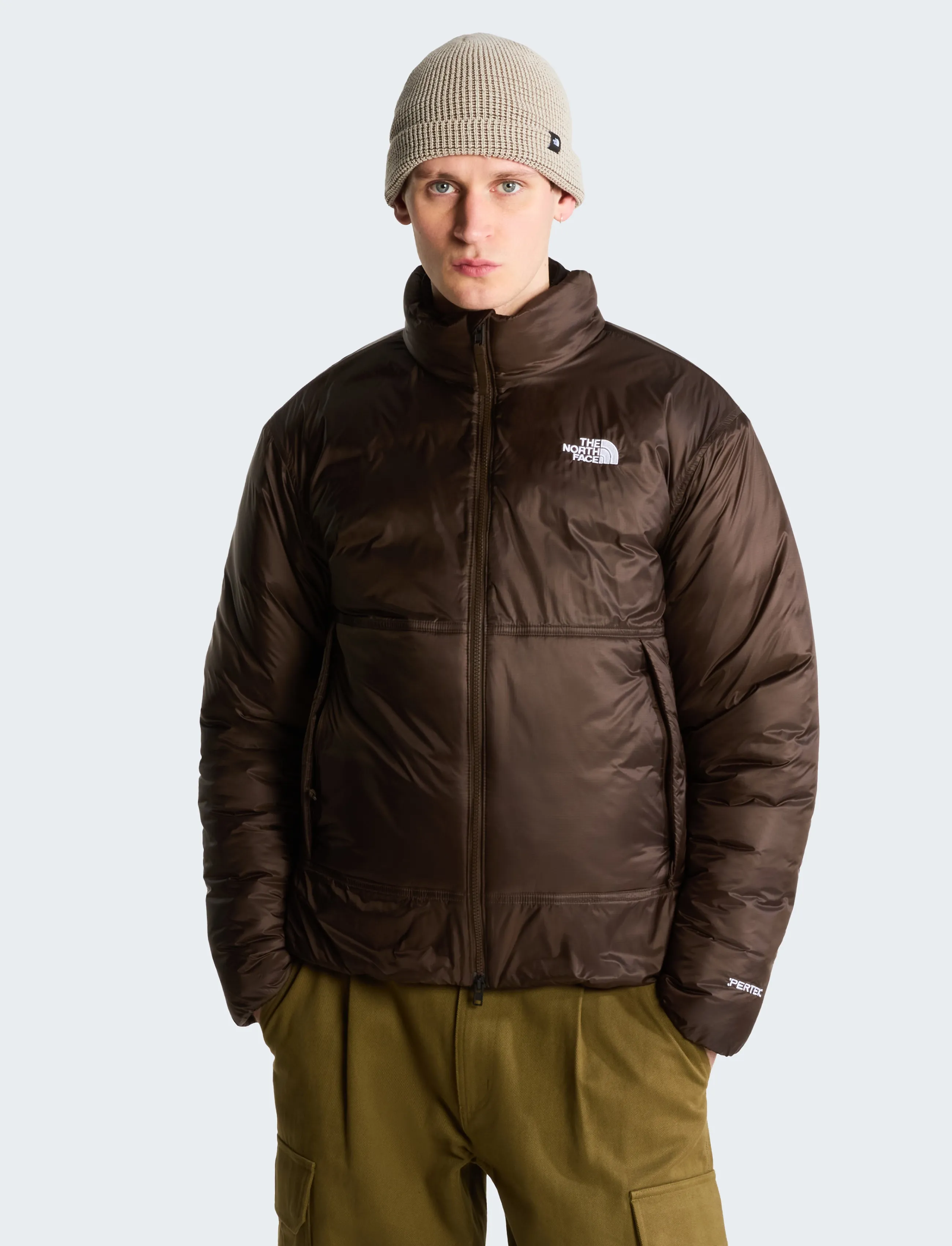 The North Face M PERTEX EXPLORE JACKET - Kleidung - DARK CHESTNUT / brown