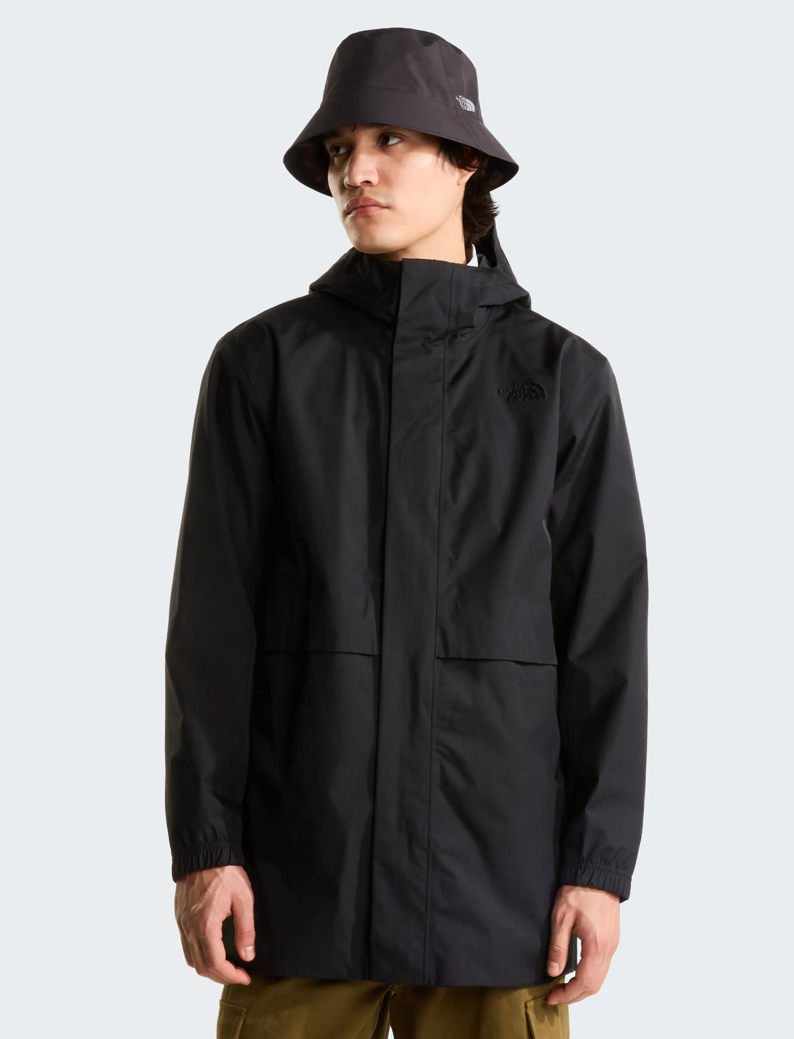 The North Face M Dryvent Field Parka, Herren, Feld Parka, Schwarz, Gr.L