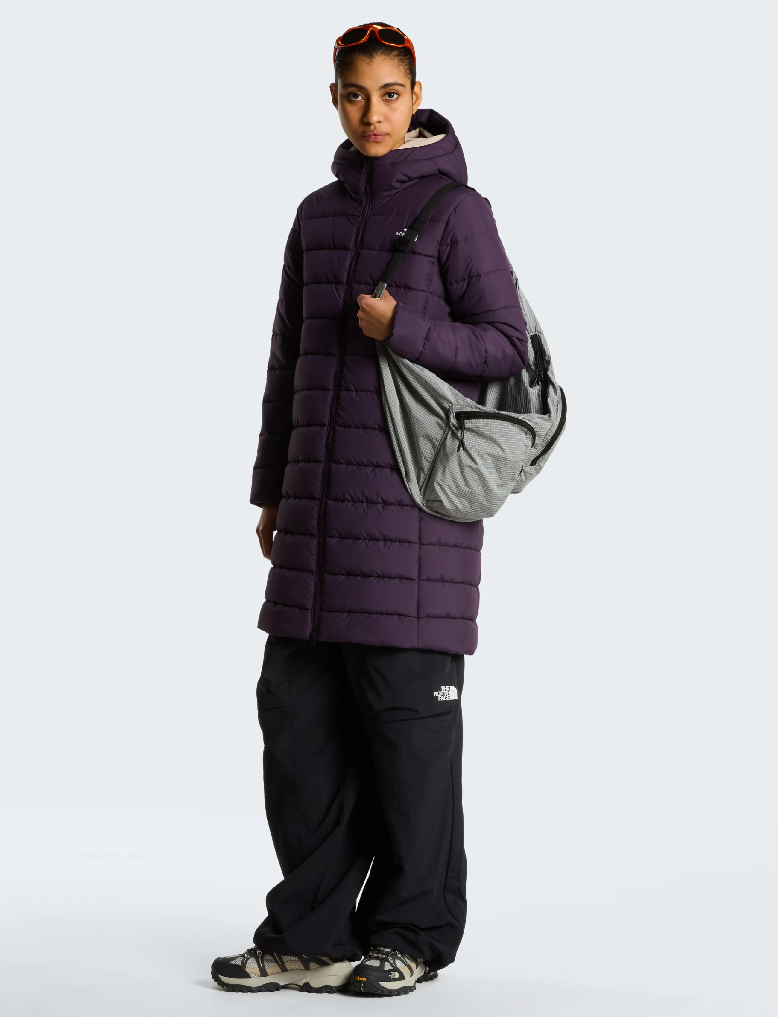 The North Face - W ACONCAGUA HOODED PARKA - friluftsjakker - endless dusk - 3