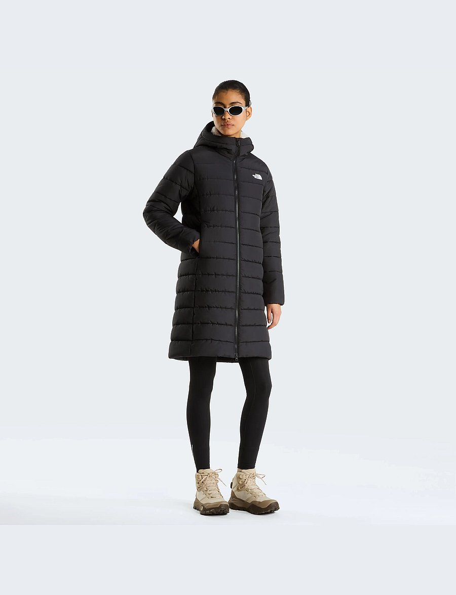 The North Face - W ACONCAGUA HOODED PARKA - friluftsjakker - tnf black - 3
