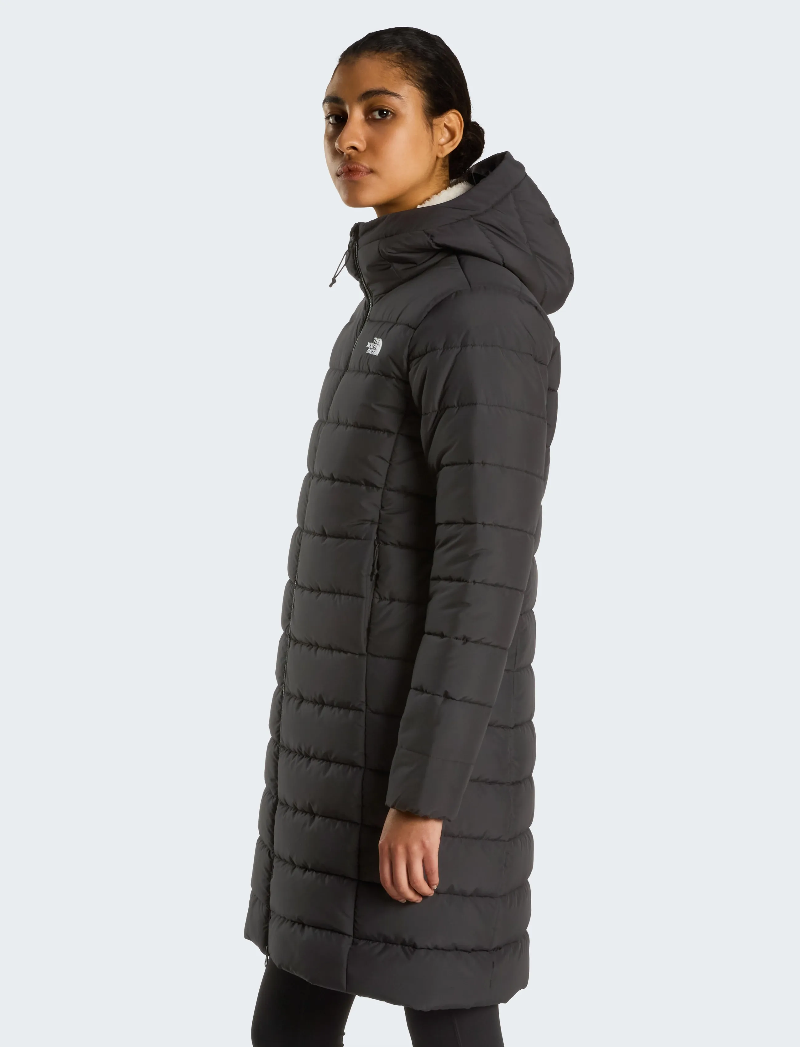 The North Face - W ACONCAGUA HOODED PARKA - friluftsjakker - tnf black - 4