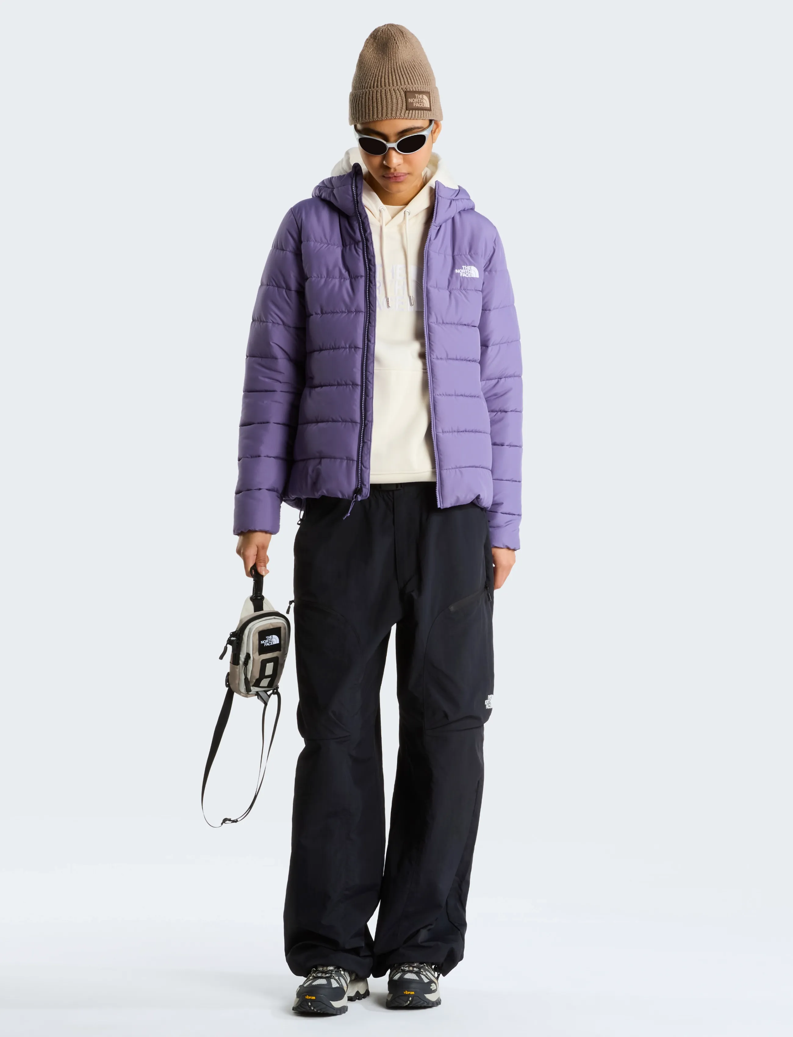 The North Face - W ACONCAGUA HOODED JACKET - outdoor jacken - grounded plum - 3