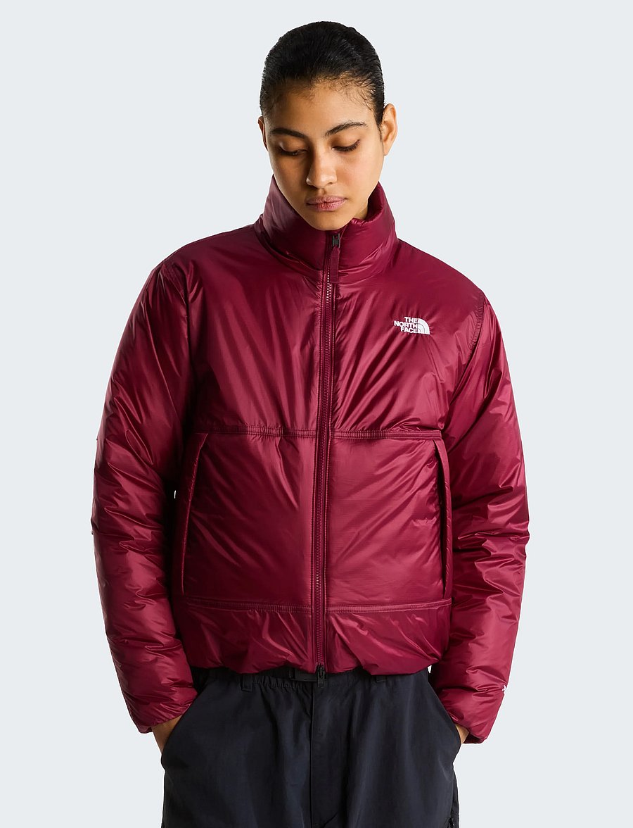 The North Face - W PERTEX EXPLORE JACKET - sulejoped ja voodriga joped - burgundy crush - 0