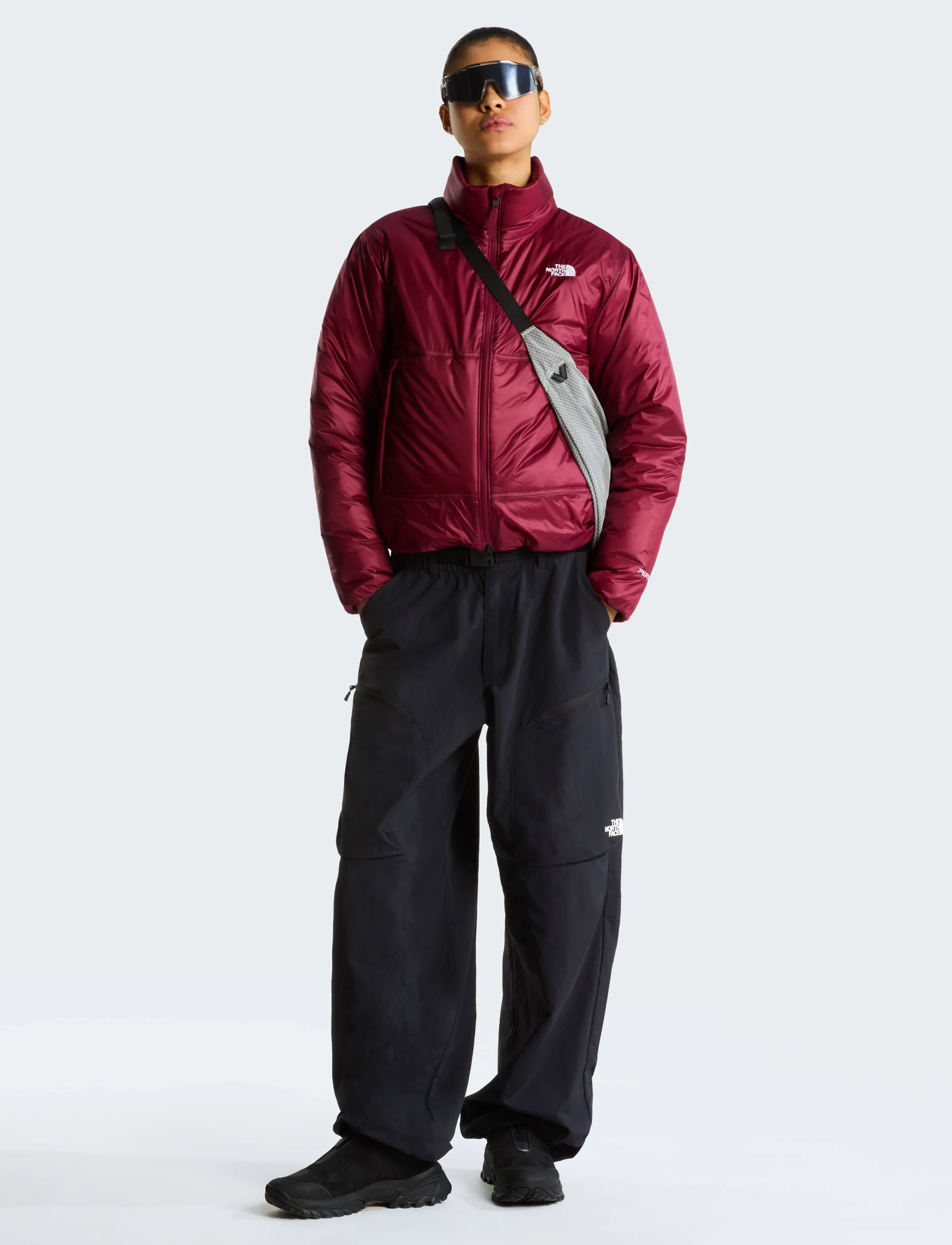 The North Face - W PERTEX EXPLORE JACKET - sulejoped ja voodriga joped - burgundy crush - 3