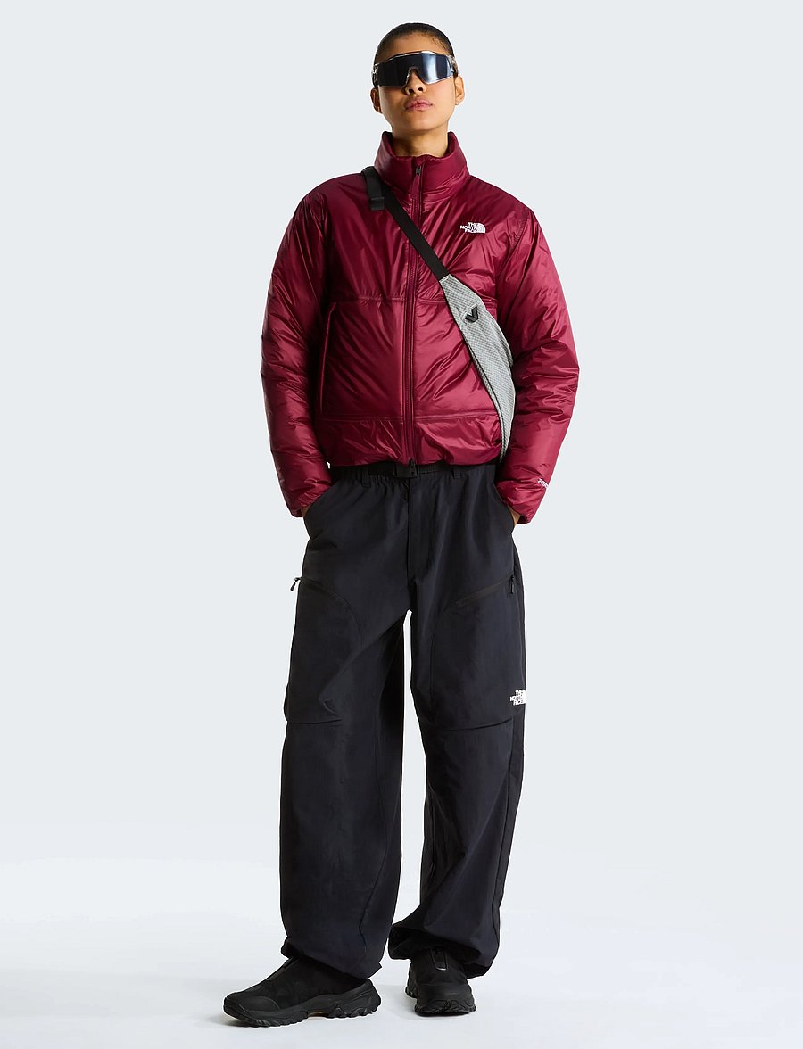 The North Face - W PERTEX EXPLORE JACKET - sulejoped ja voodriga joped - burgundy crush - 3