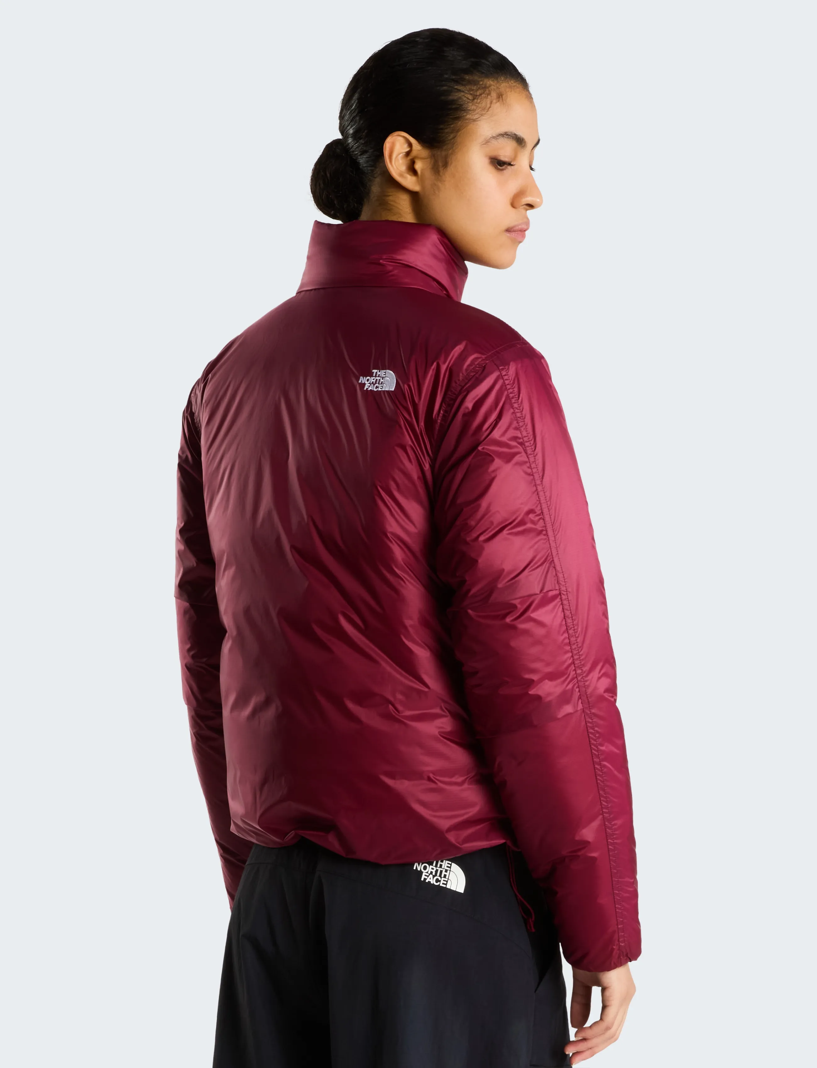 The North Face - W PERTEX EXPLORE JACKET - sulejoped ja voodriga joped - burgundy crush - 5