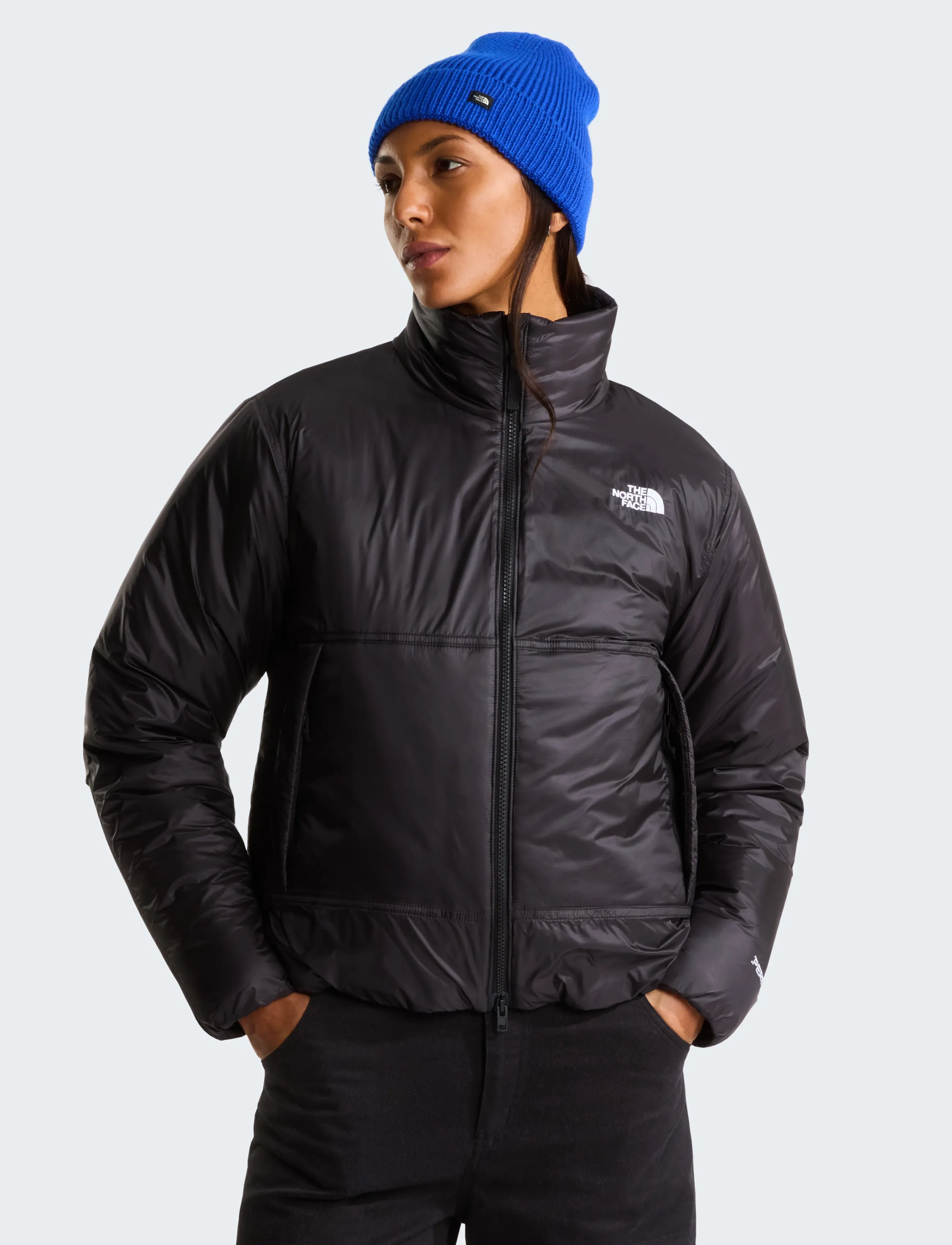 The North Face - W PERTEX EXPLORE JACKET - outdoor jackets - tnf black - 0