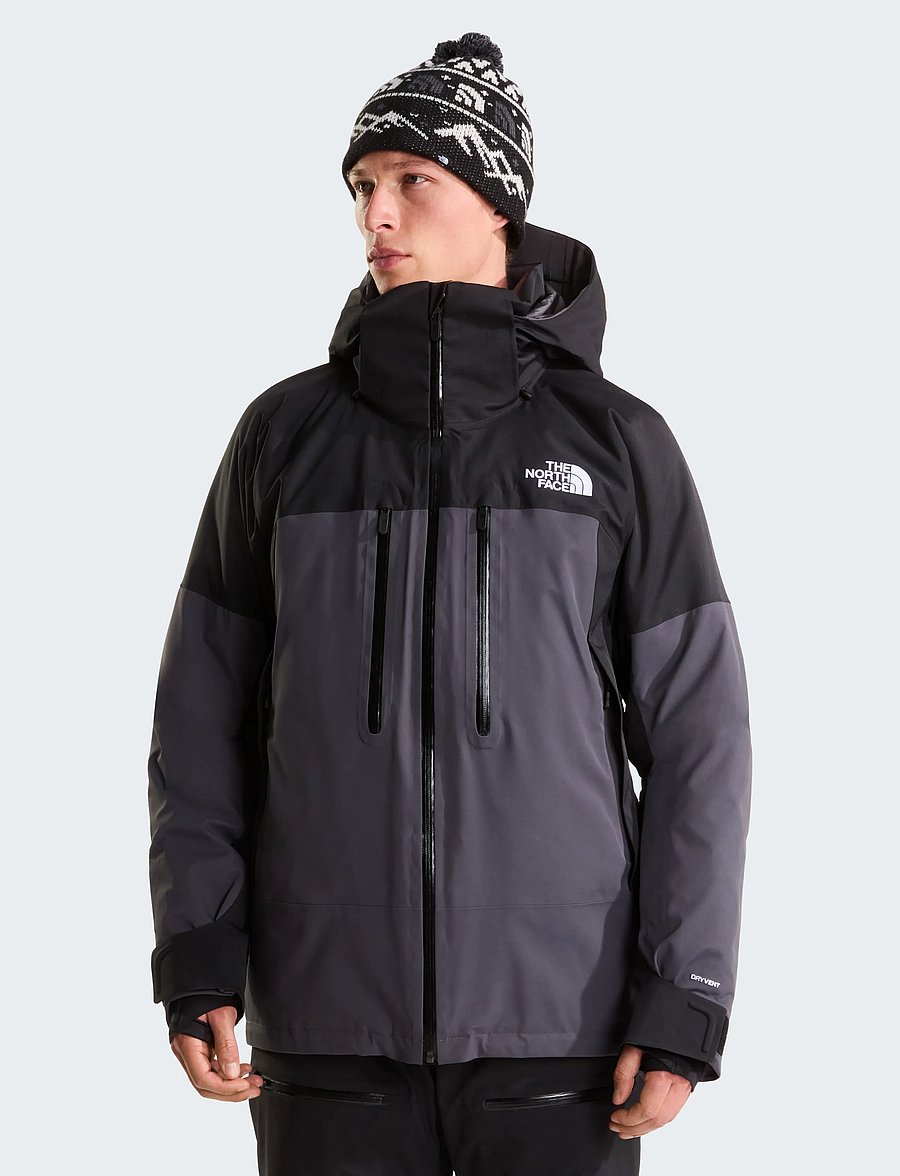 The North Face - M CHAKAL JACKET - ski-kleidung - anthracite grey/tnf bla - 0