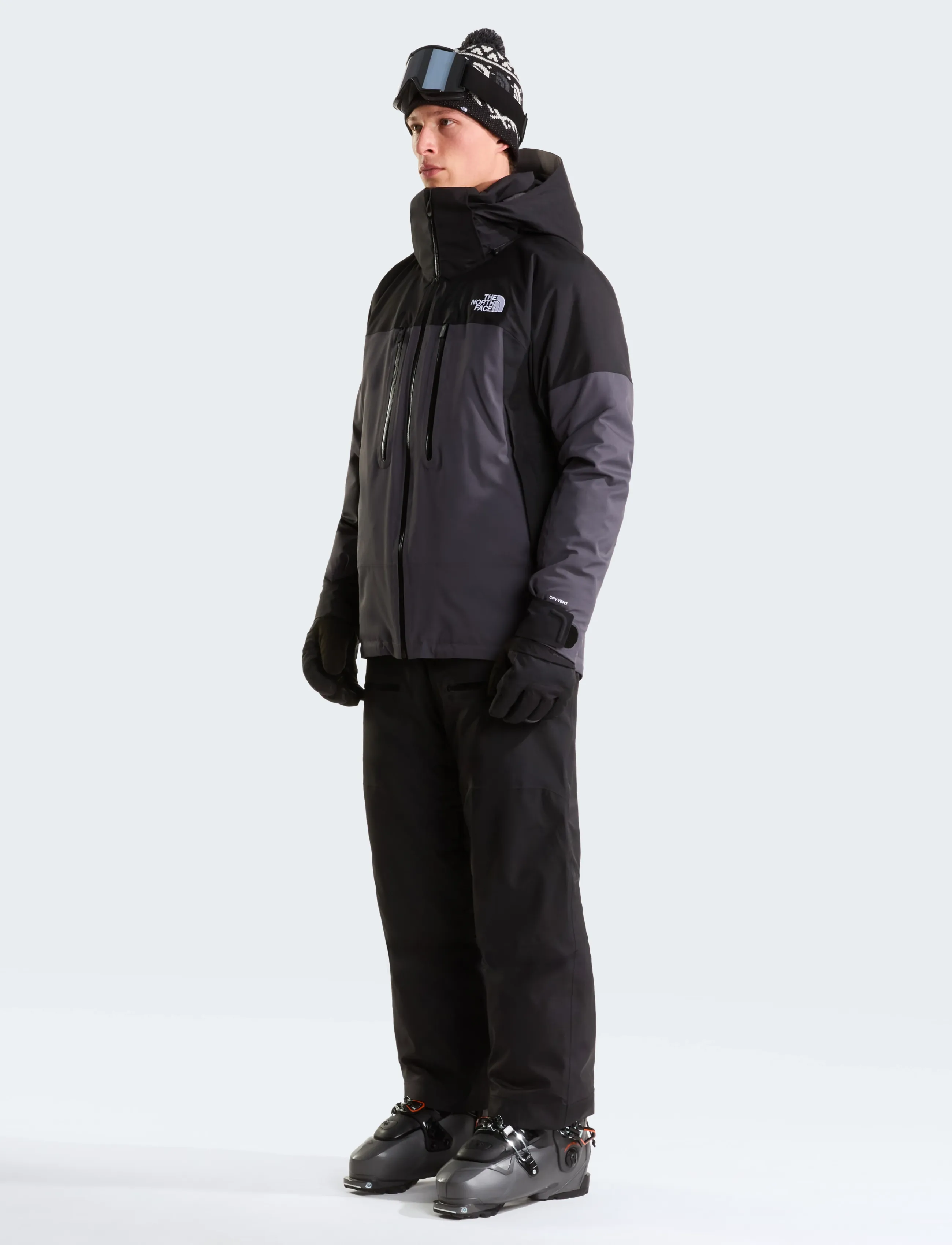 The North Face - M CHAKAL JACKET - ski-kleidung - anthracite grey/tnf bla - 3