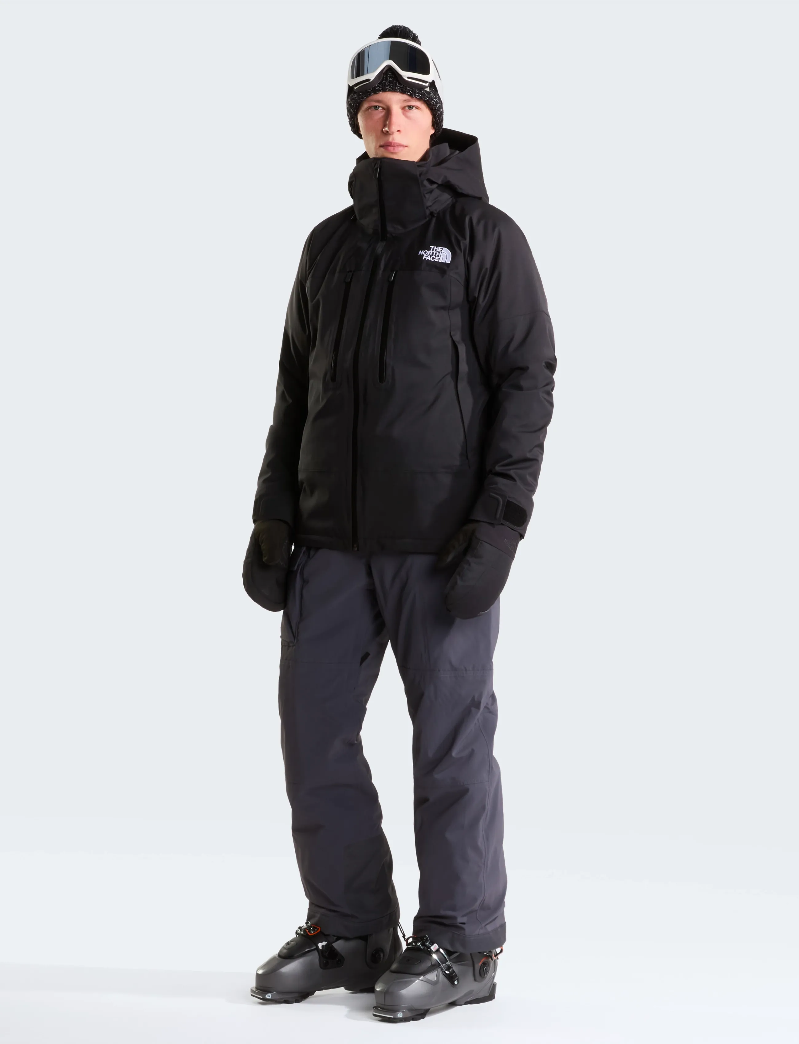 The North Face - M FREEDOM INSULATED PANT - skibukser - anthracite grey - 3