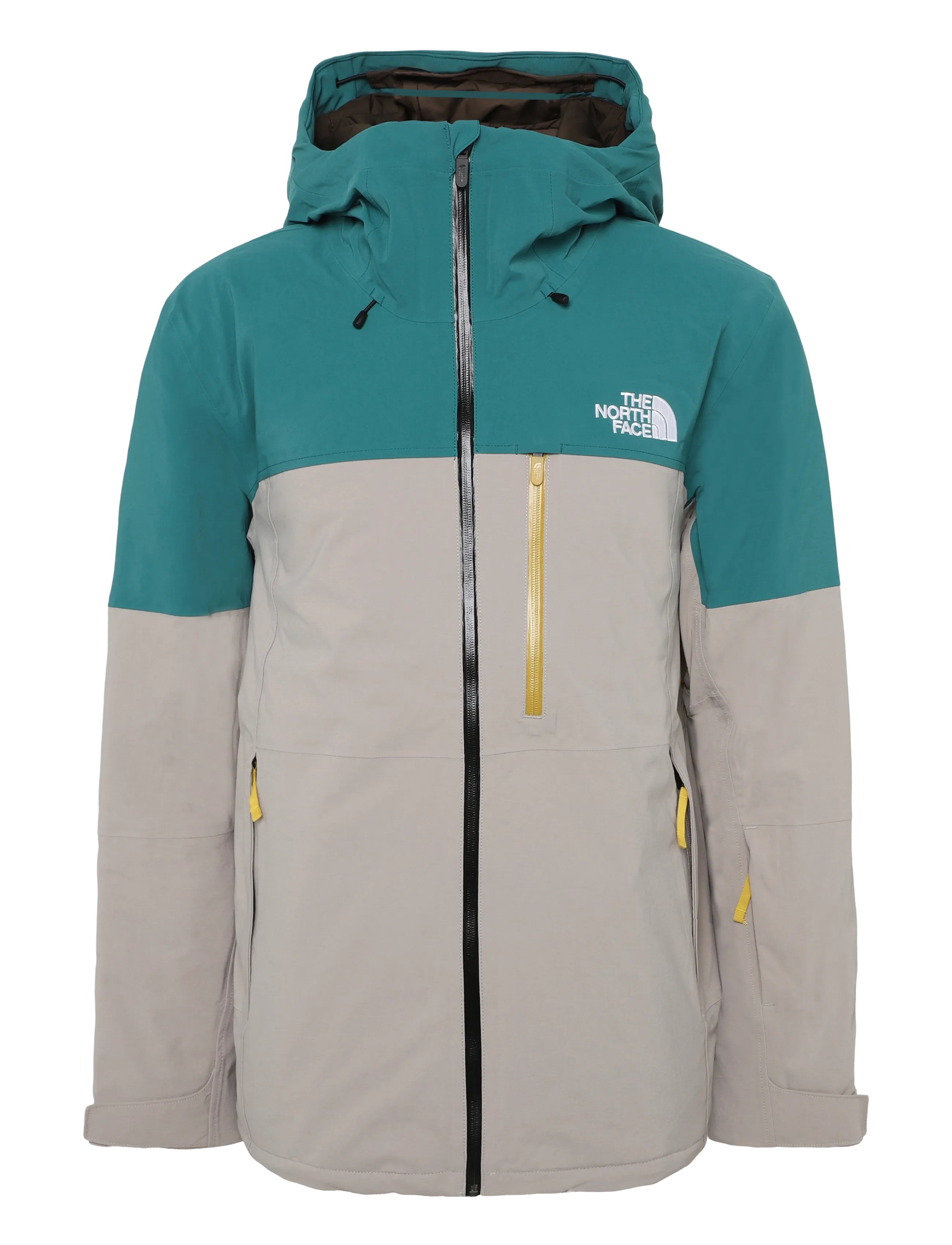 The North Face M FREEDOM INSULATED JACKET - The North Face - STONE SLAB/PACIFIC TEAL / beige