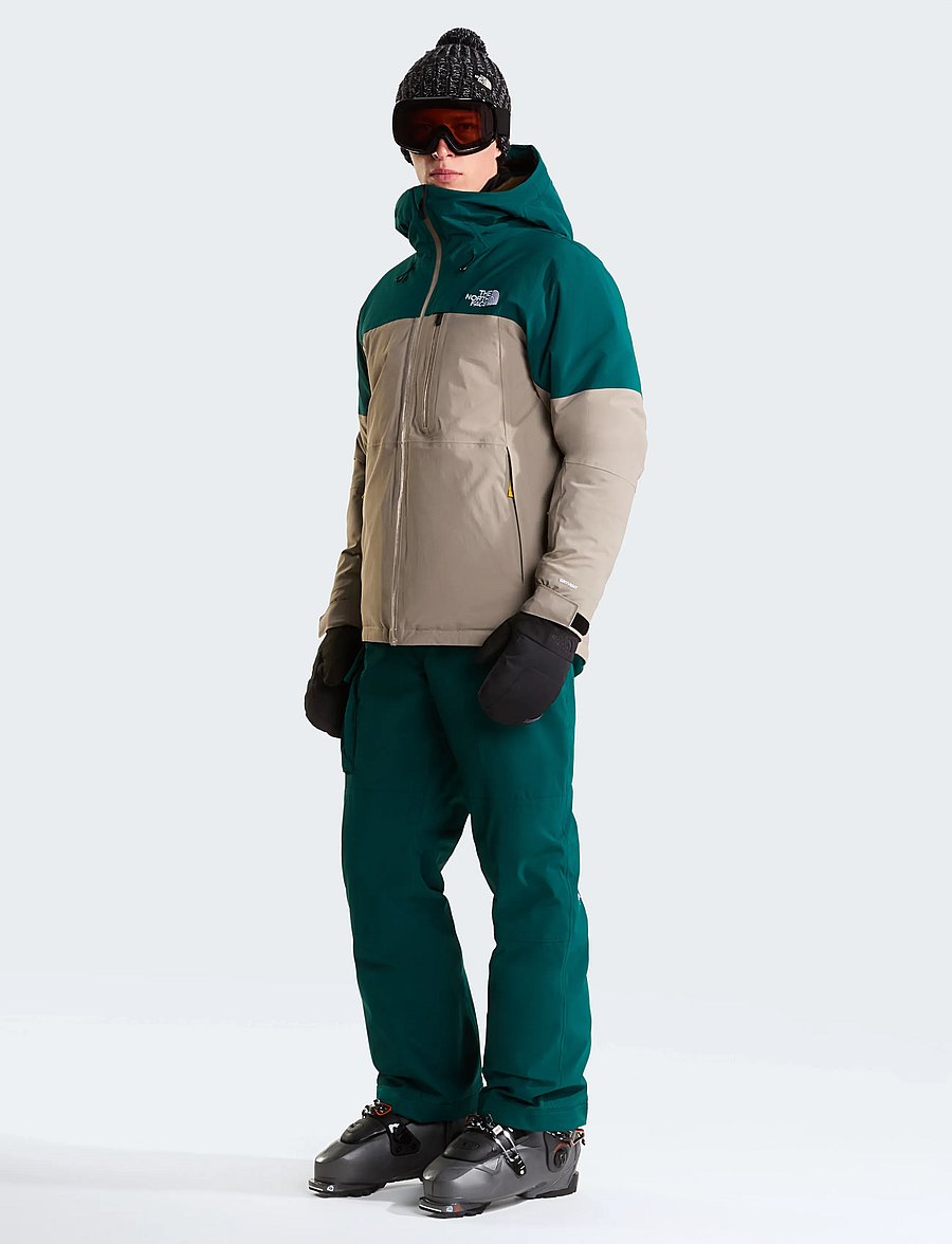 The North Face - M FREEDOM INSULATED JACKET - suusajoped - stone slab/pacific teal - 3