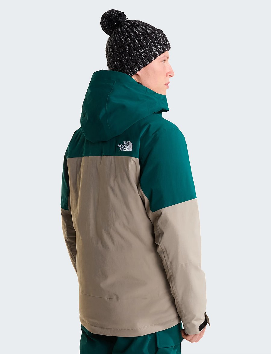 The North Face - M FREEDOM INSULATED JACKET - suusajoped - stone slab/pacific teal - 5