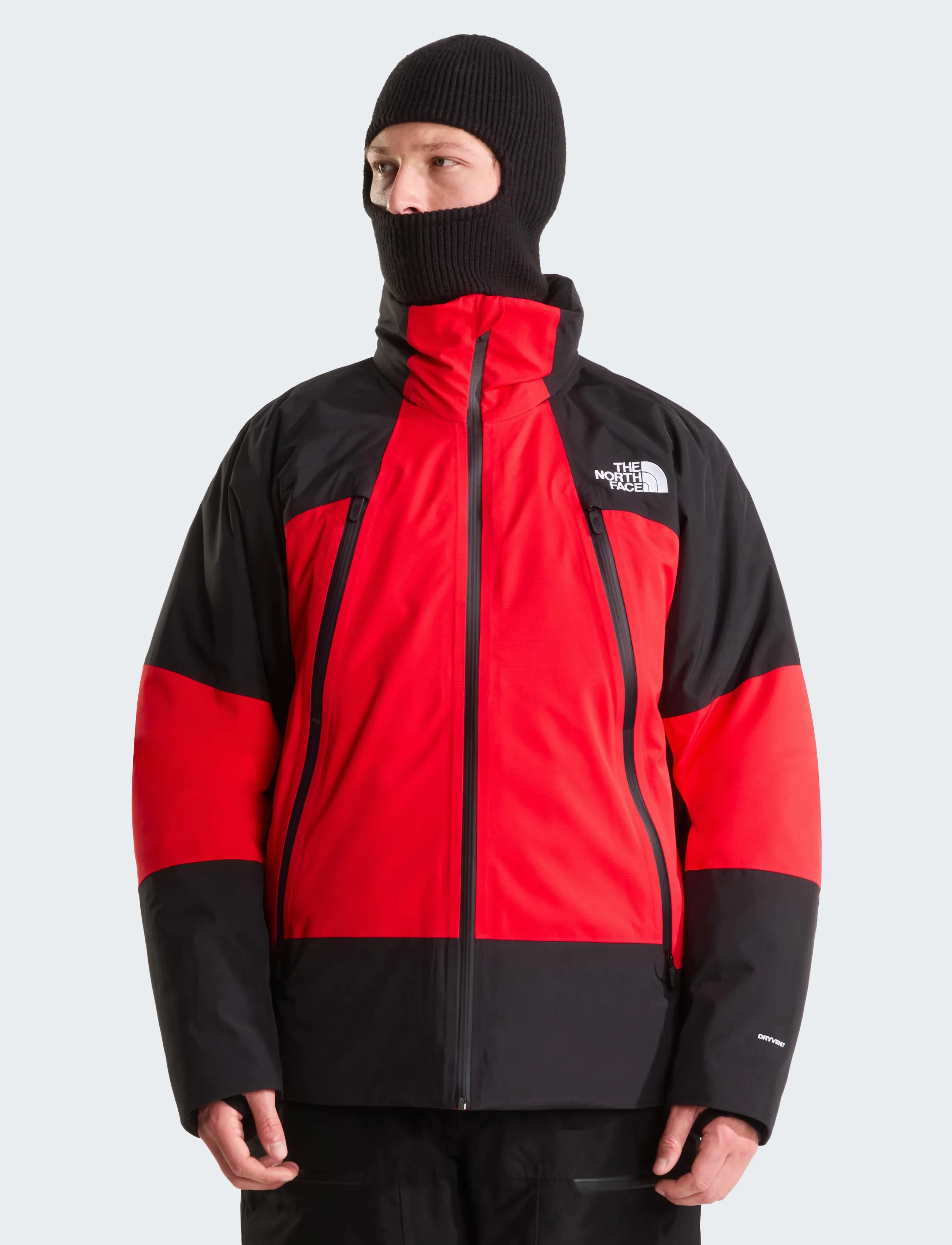 The North Face - M SNOWSQUALL JACKET - ski jackets - elevation red/tnf black - 0