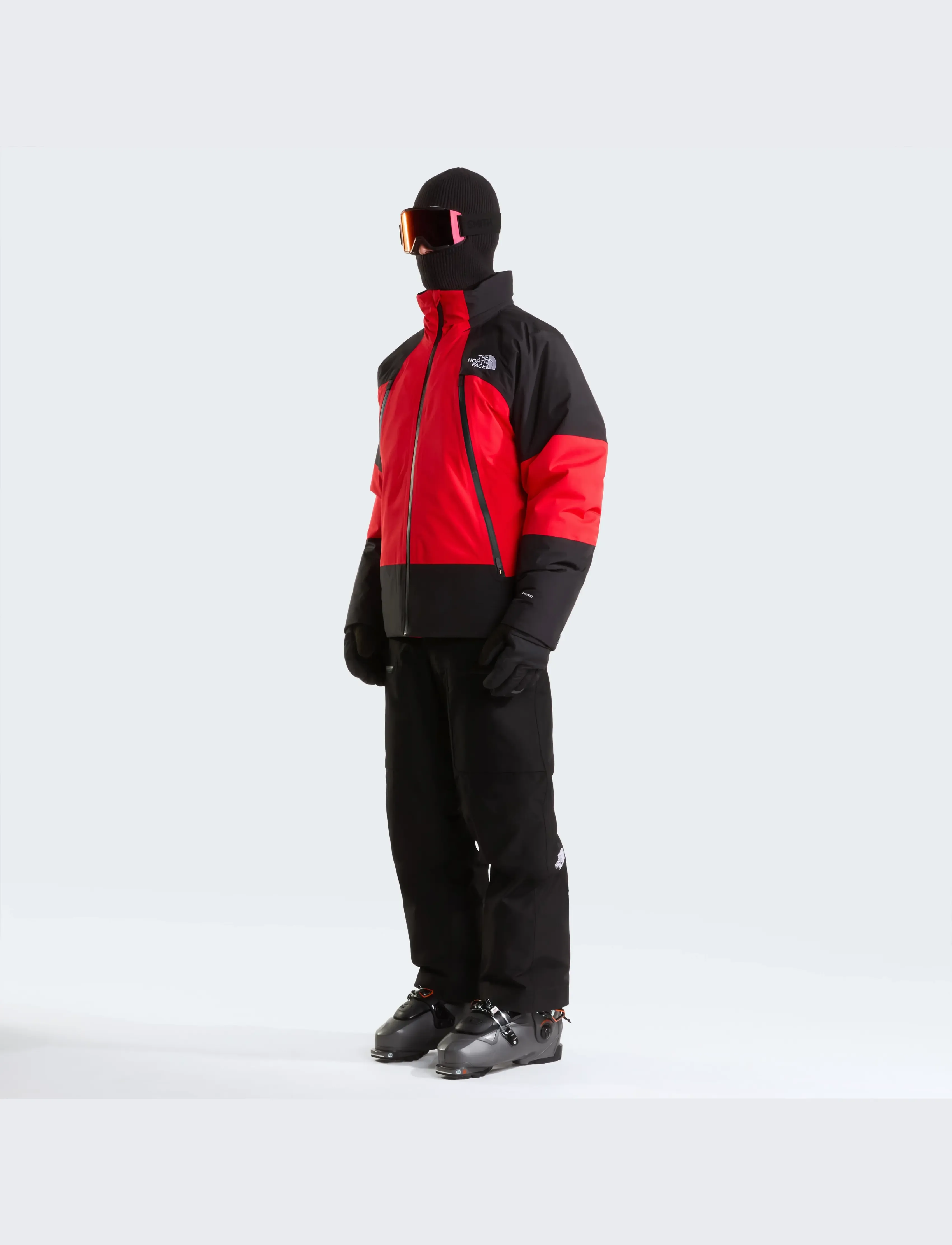 The North Face - M SNOWSQUALL JACKET - ski jackets - elevation red/tnf black - 3