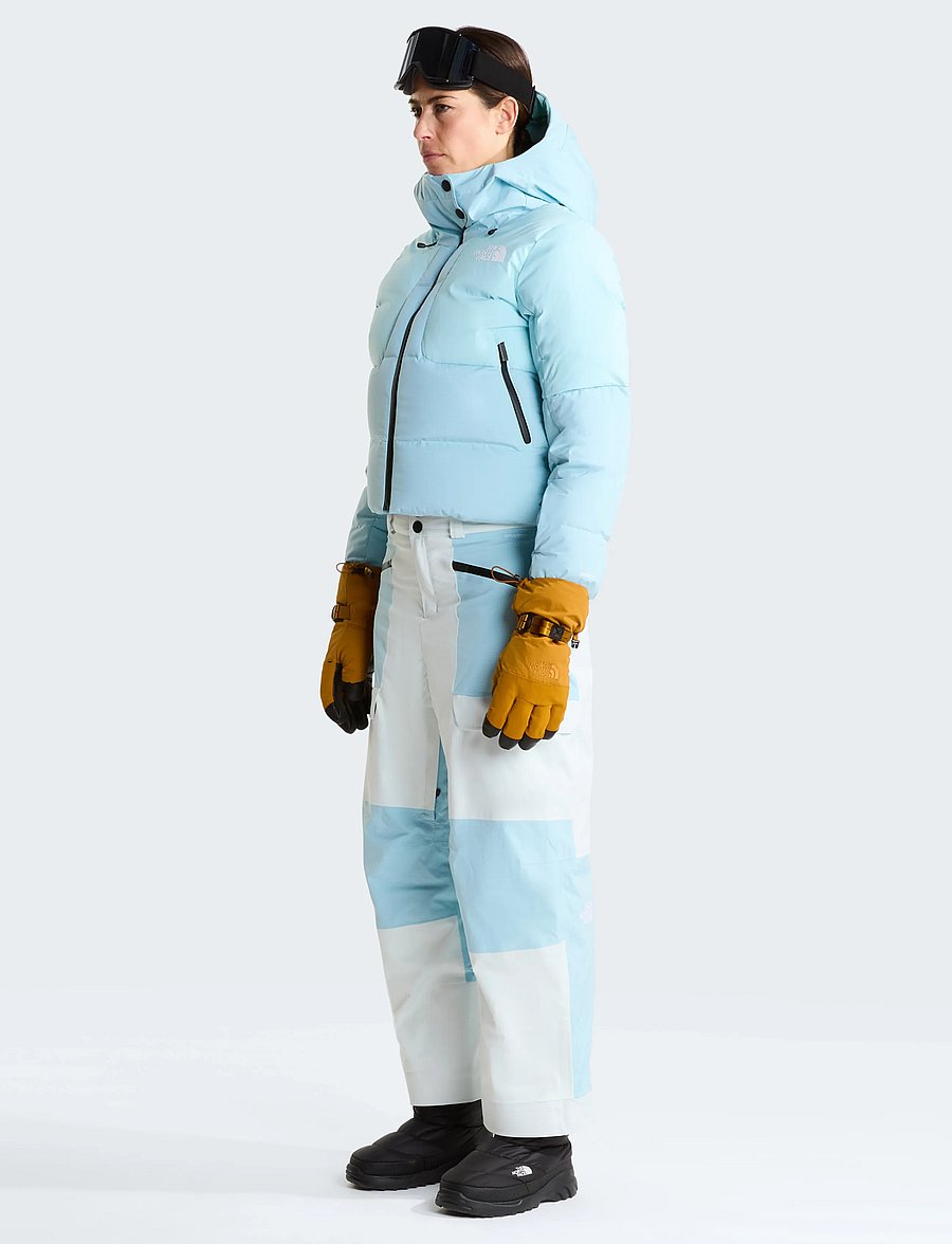 The North Face - W POWSTAR PANT - skidkläder - glacier/pearl stone - 3
