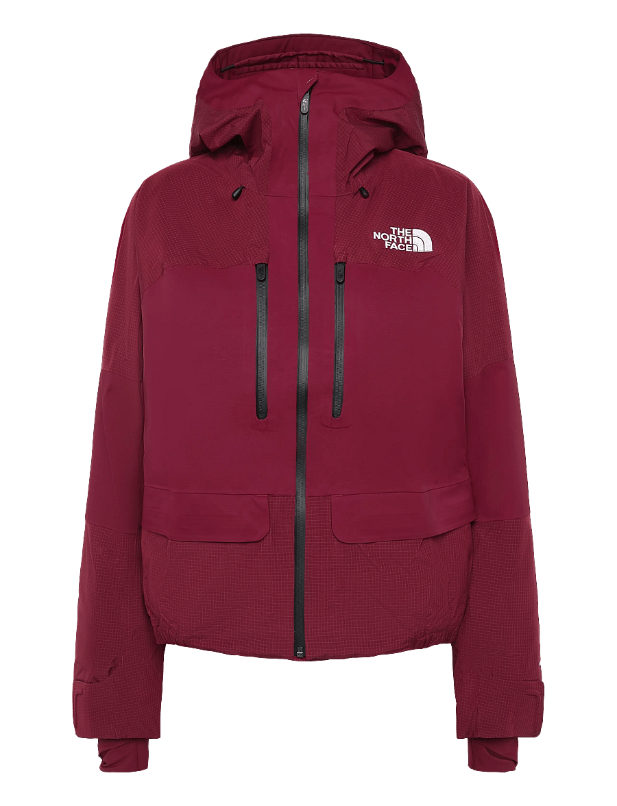 The North Face - W POWSTAR JACKET - ski-kleidung - burgundy crush - 1