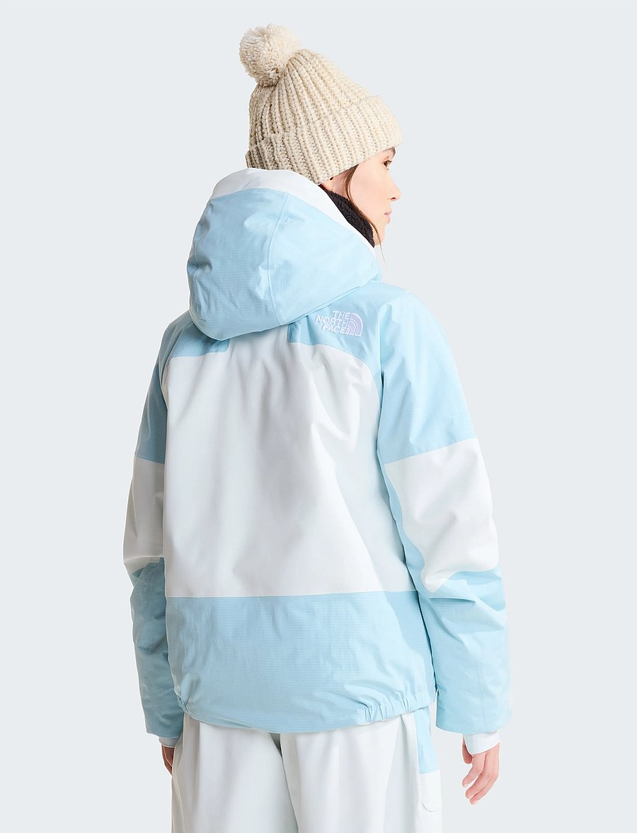 The North Face - W POWSTAR JACKET - skidkläder - glacier/pearl stone - 5