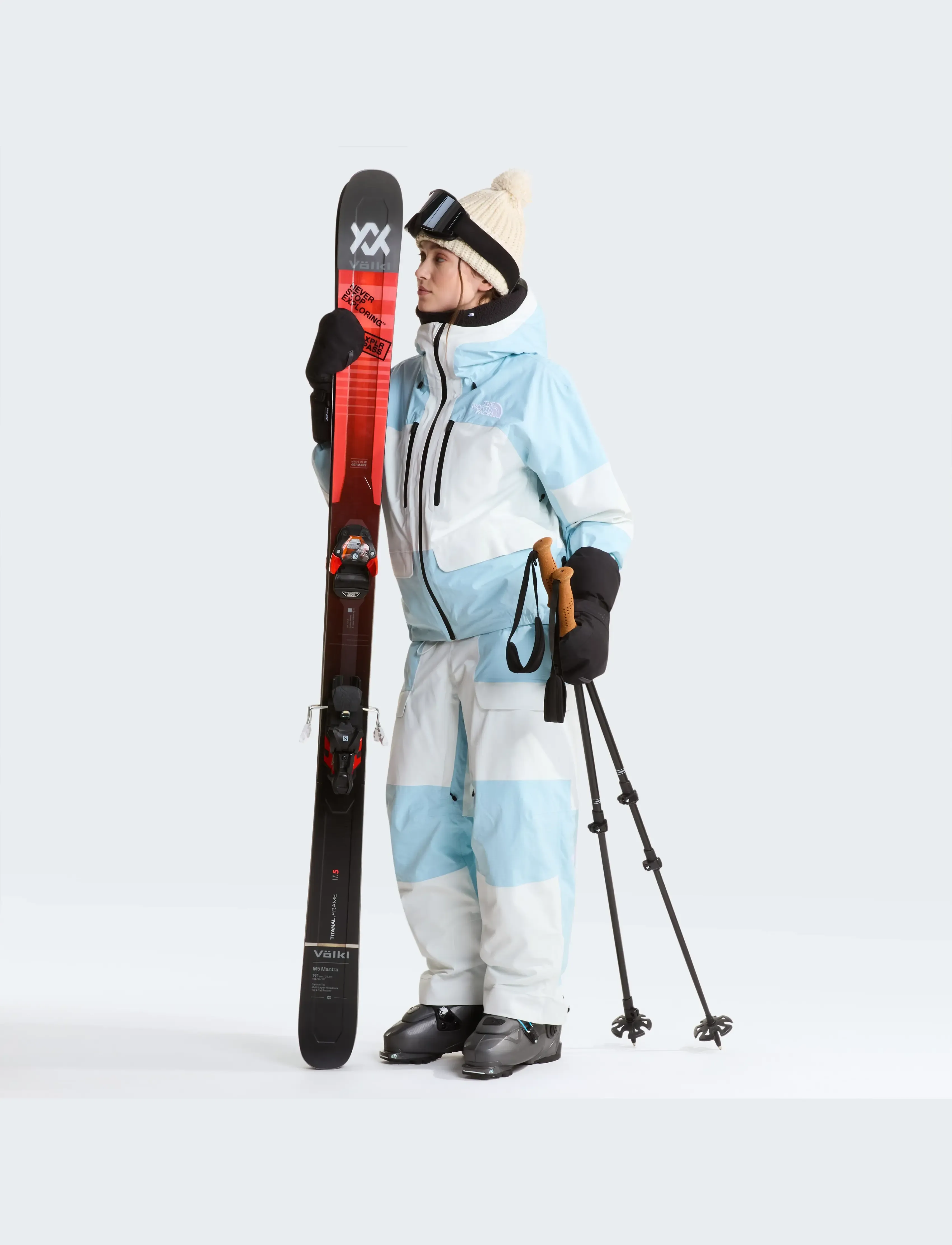THE NORTH FACE Outdoorjacka 'POWSTAR' dam – bild 7