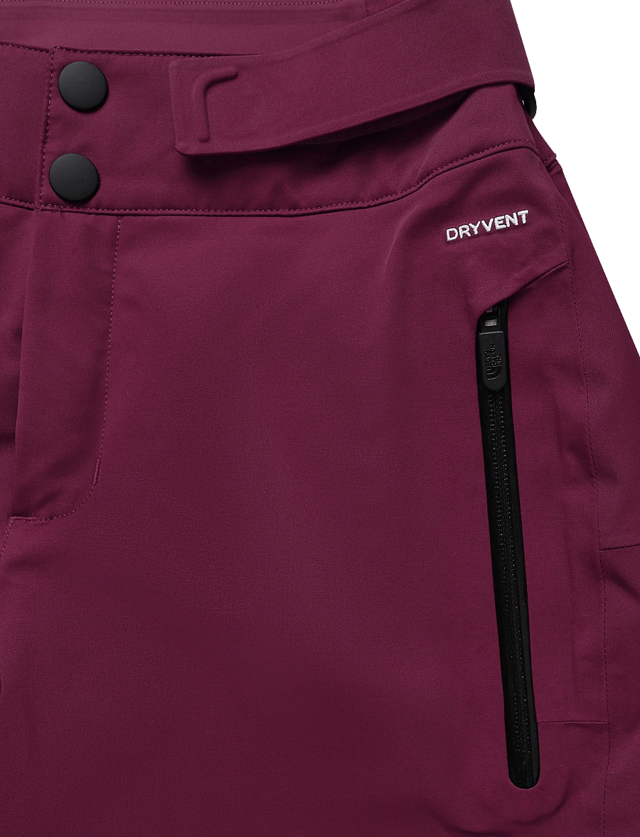 The North Face - W LENADO PANT - burgundy crush - 3