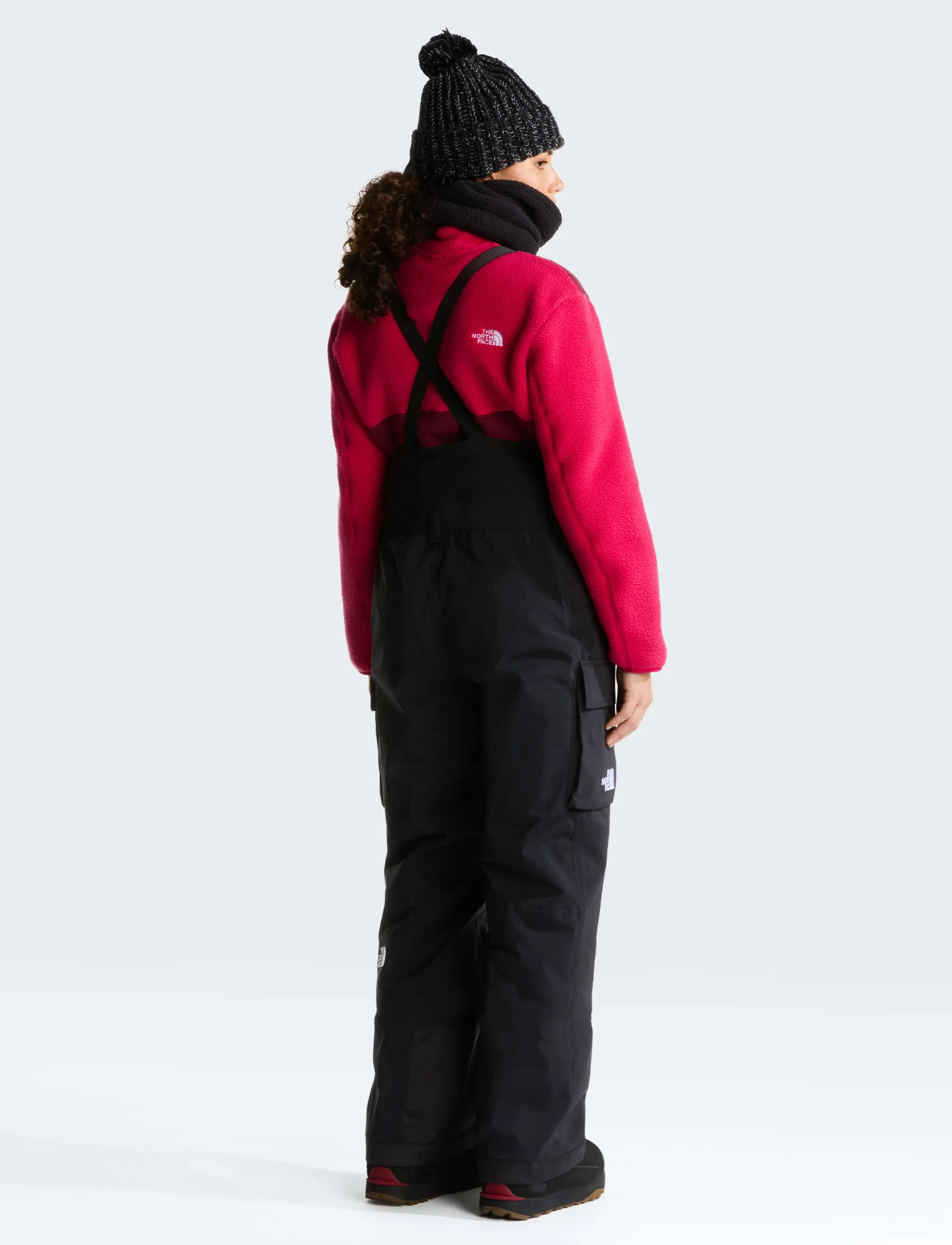 The North Face - W FREEDOM INSULATED BIB - ski wear - tnf black - 5