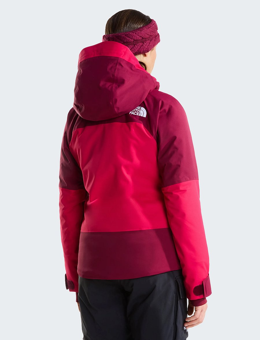 The North Face - W LENADO JACKET - lali guran/burgundy cru - 4
