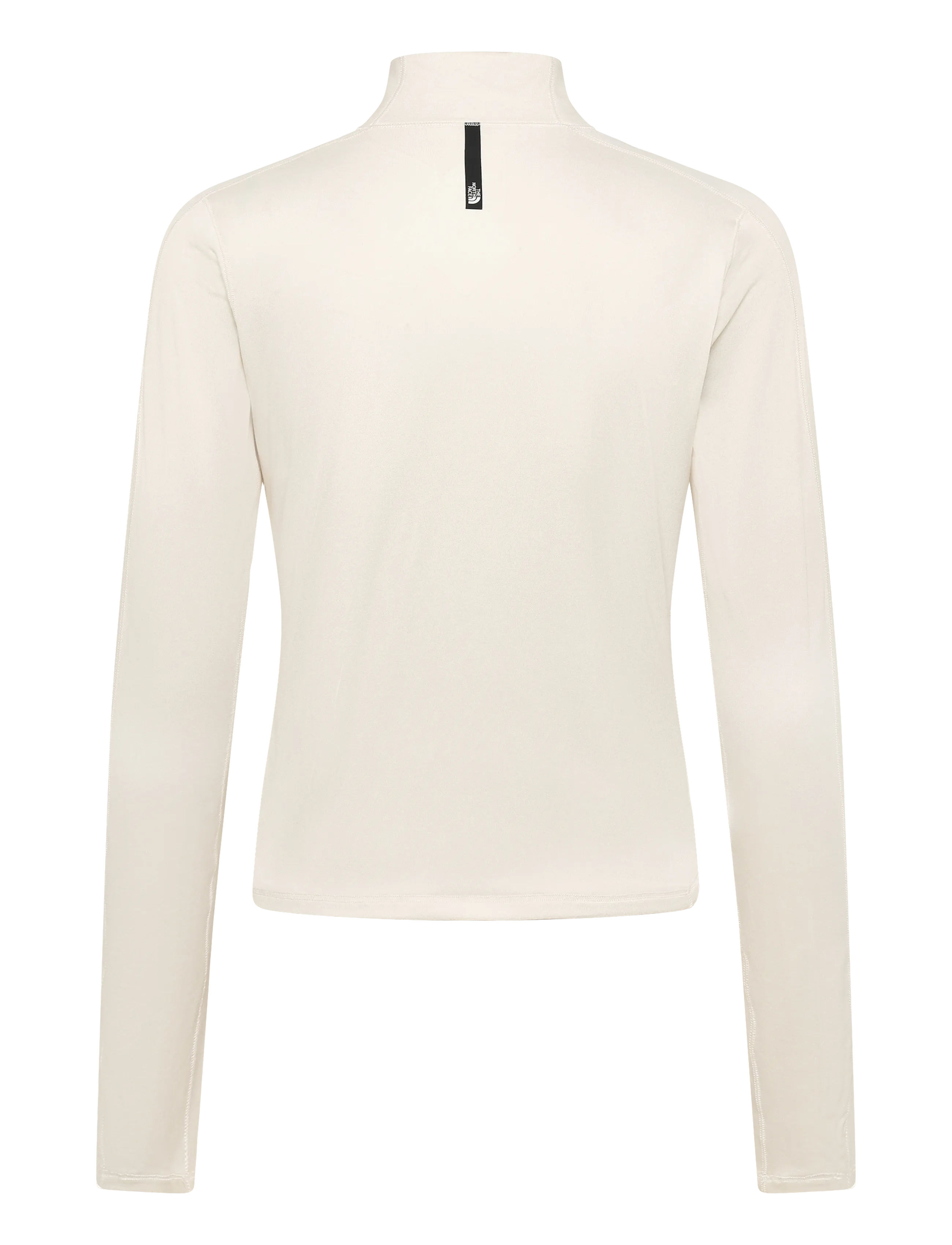 The North Face - W JAIDA 1/4 ZIP - pikkade varrukatega alussärgid - white dune light heathe - 2