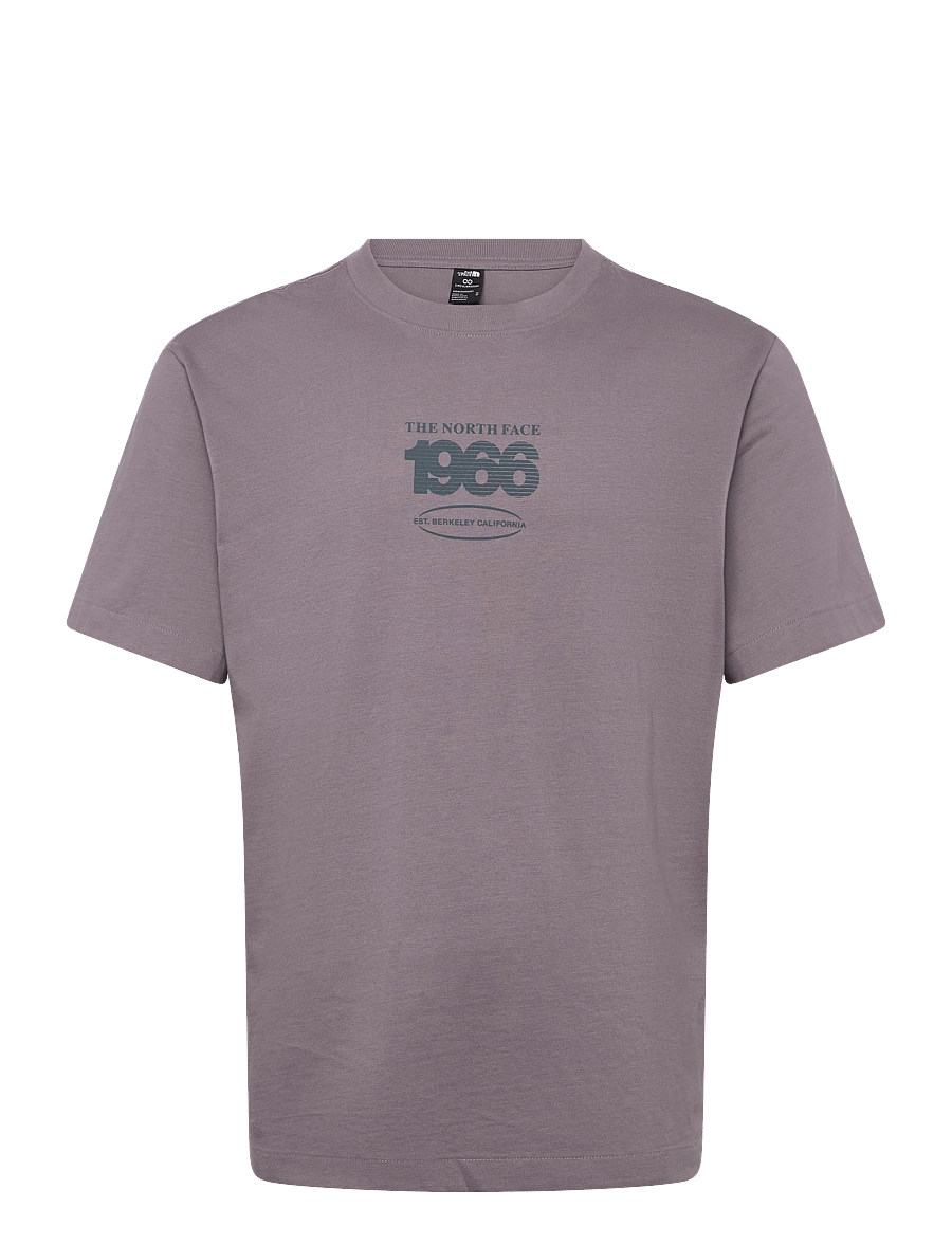 The North Face - M TRACK RELAXED SHORT SLEEVE TEE-GRAPHIC - oberteile & t-shirts - transcendent grey - 1