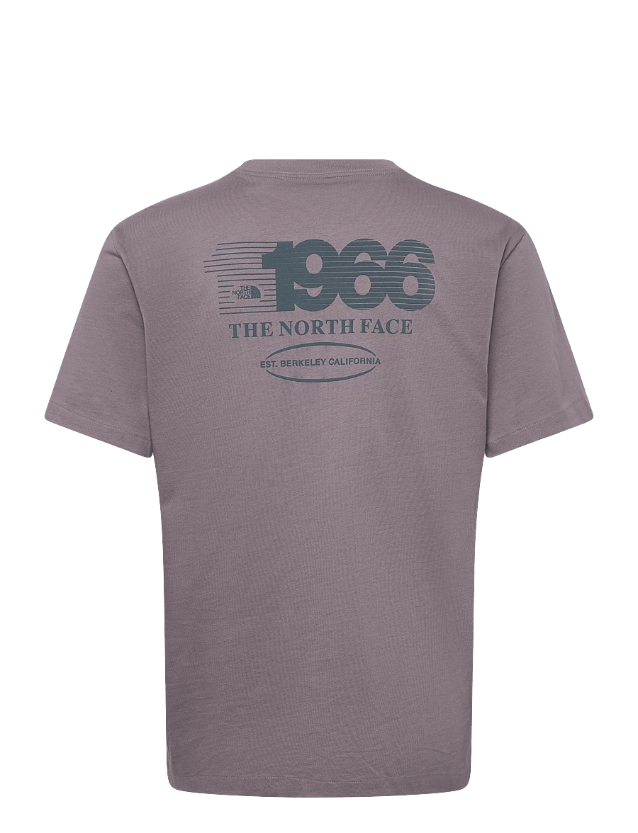 The North Face - M TRACK RELAXED SHORT SLEEVE TEE-GRAPHIC - oberteile & t-shirts - transcendent grey - 2