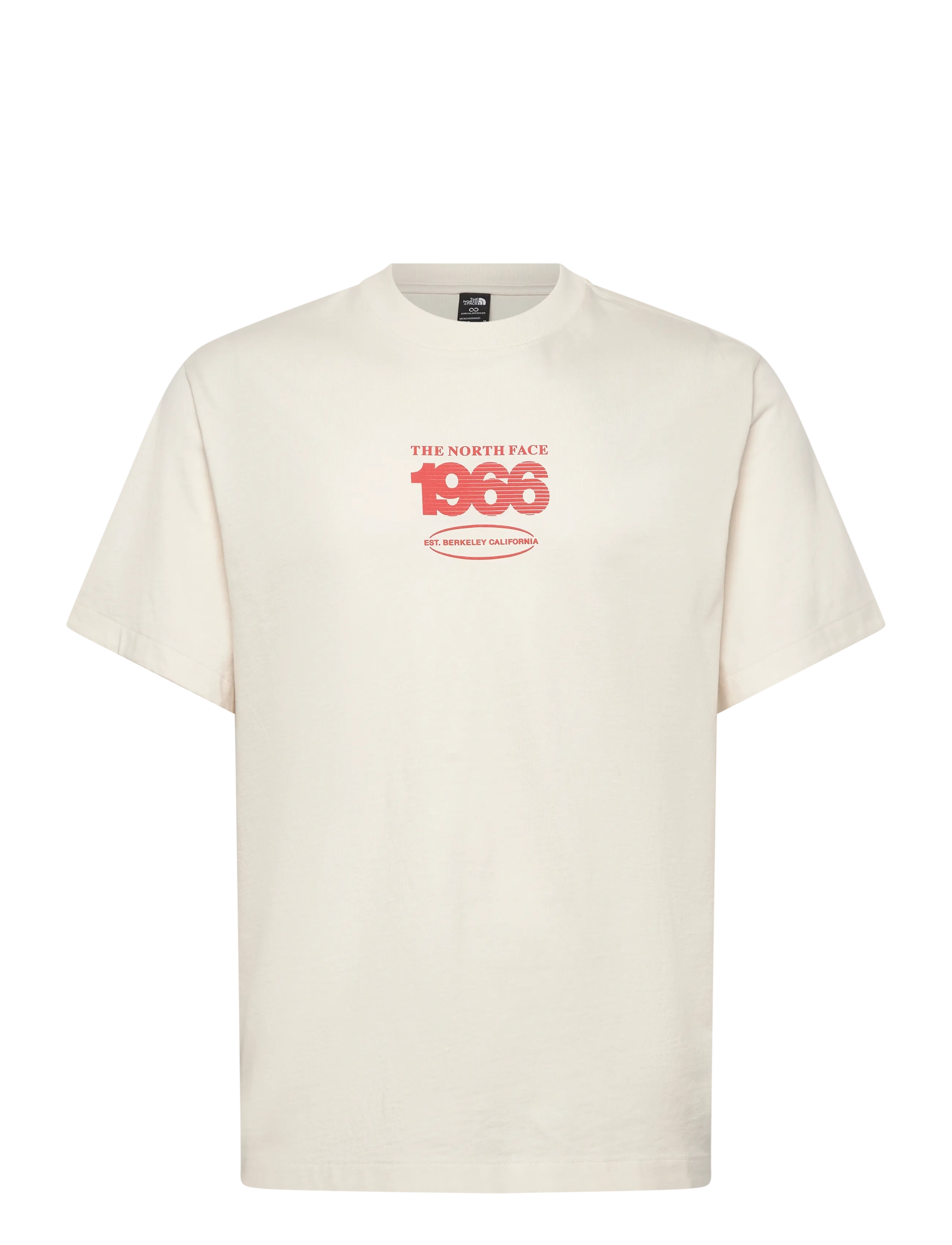 THE NORTH FACE M Track Relaxed Kurz Sleeve Tee-Graphic Cream - M - Herren