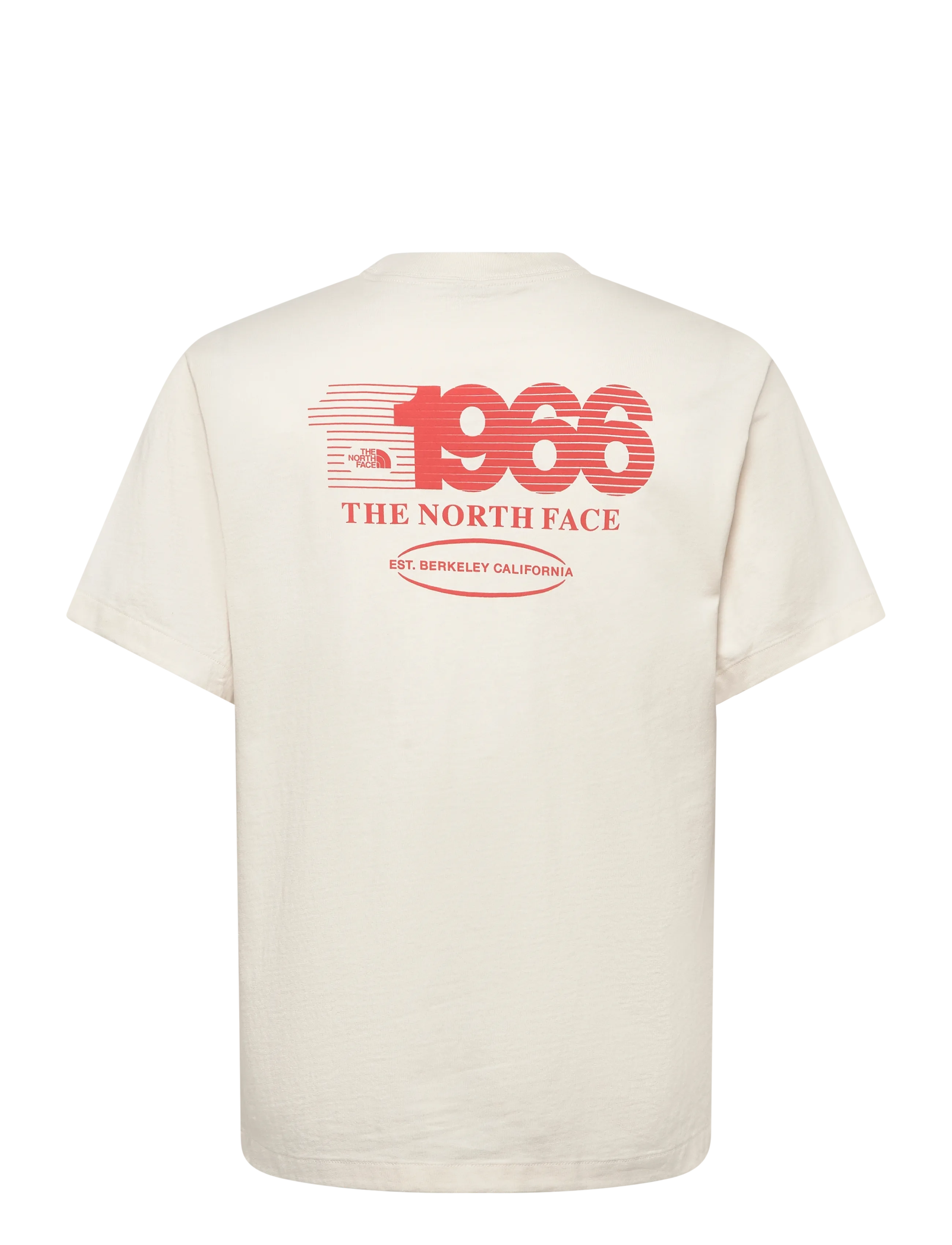 The North Face - M TRACK RELAXED SHORT SLEEVE TEE-GRAPHIC - t-shirts - white dune - 2