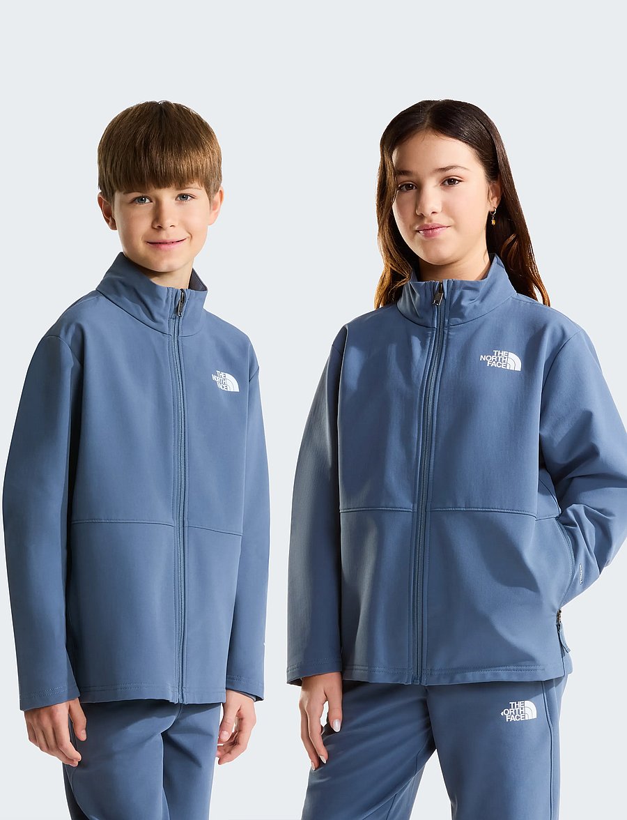 The North Face - TEEN PERLINO SOFTSHELL JACKET - softshell-jacken - granite grey - 0