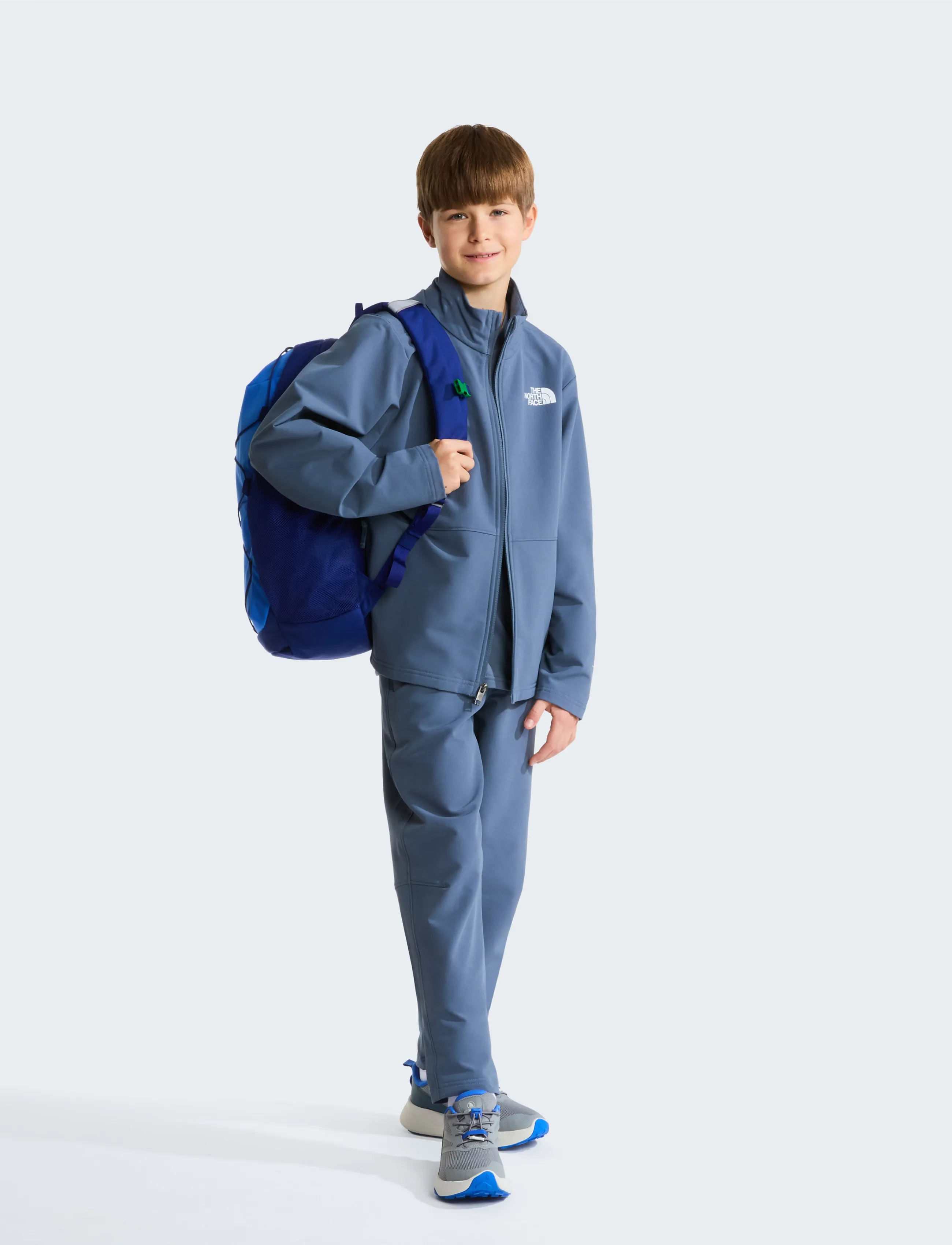 The North Face - TEEN PERLINO SOFTSHELL JACKET - softshell-jacken - granite grey - 3